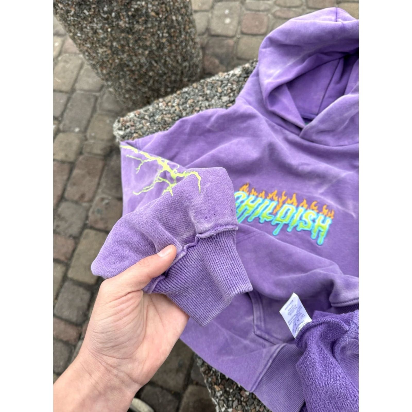 Vintage VINTAGE Childish Racing 1995 Robs Motors Purple Hoodie Mens M Purple Racer USA Streetwear Oversized Pullover Cotton Shirt Hoodie Size US M / EU 48-50 / 2 - 5 Thumbnail