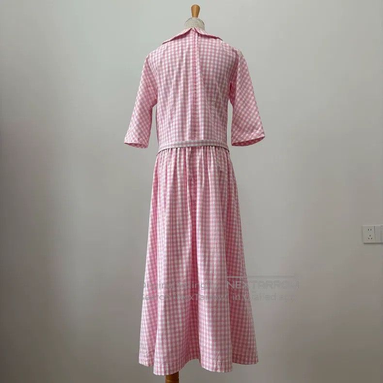 Comme des Garcons Comme Des Garcons Retro pink and white plaid stand collar Size S / US 4 / IT 40 - 3 Thumbnail