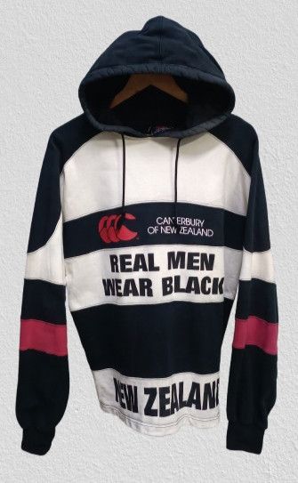 Vintage Canterbury of New Zealand store all black sweatshirt