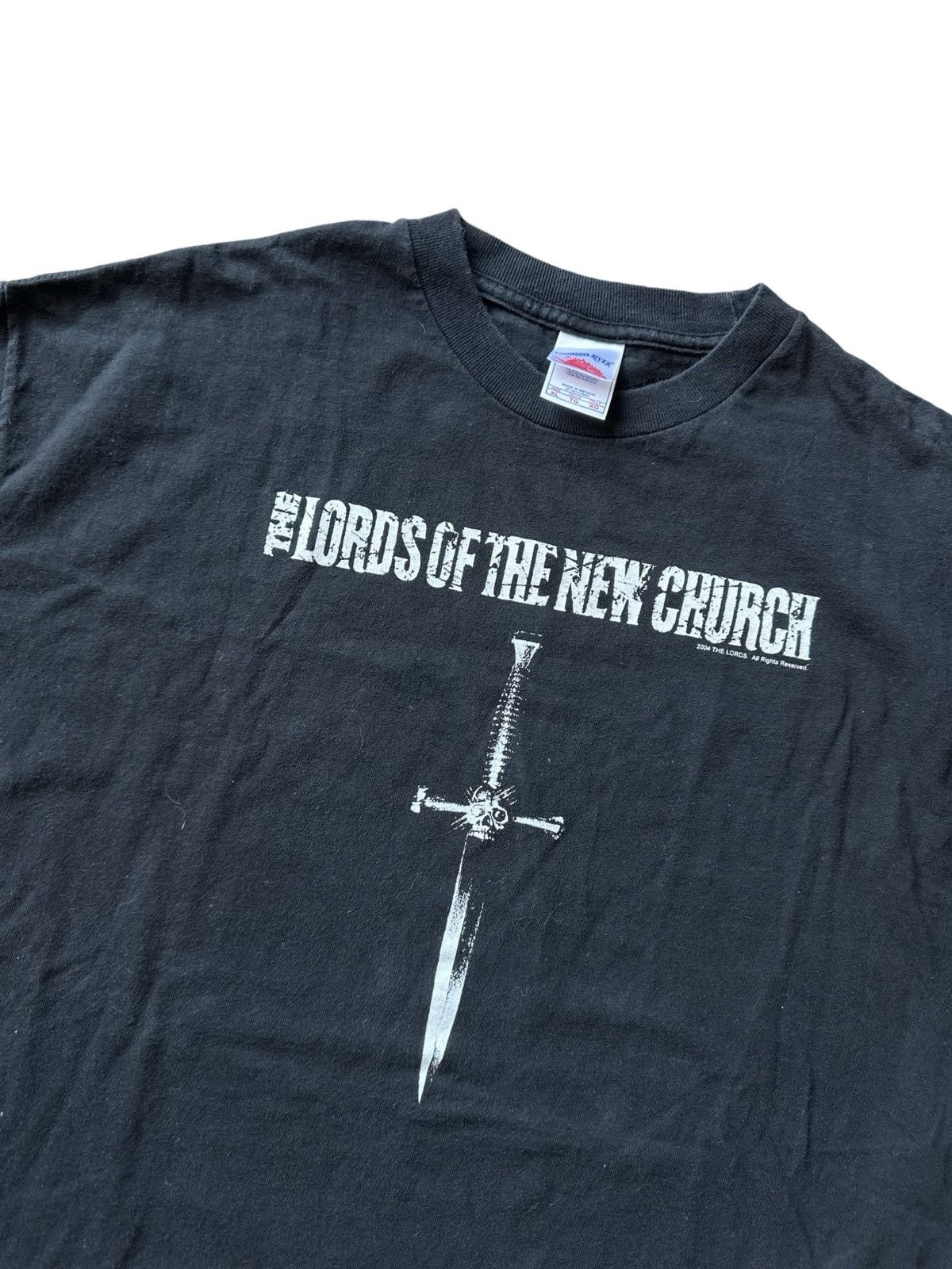 Band Tees × Japanese Brand × Vintage The Lords Of The New Church 2004 T-Shirt Size US XL / EU 56 / 4 - 2 Thumbnail