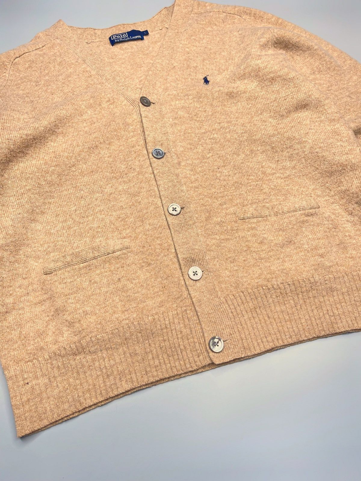 Polo Ralph Lauren Vintage Polo Ralph Lauren Wool Cardigan Sweater Size US L / EU 52-54 / 3 - 4 Thumbnail