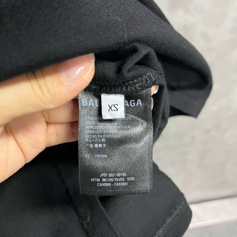 Balenciaga Balenciaga Crew collar, slim fit, straight leg, printed co Size US XS / EU 42 / 0 - 4 Thumbnail