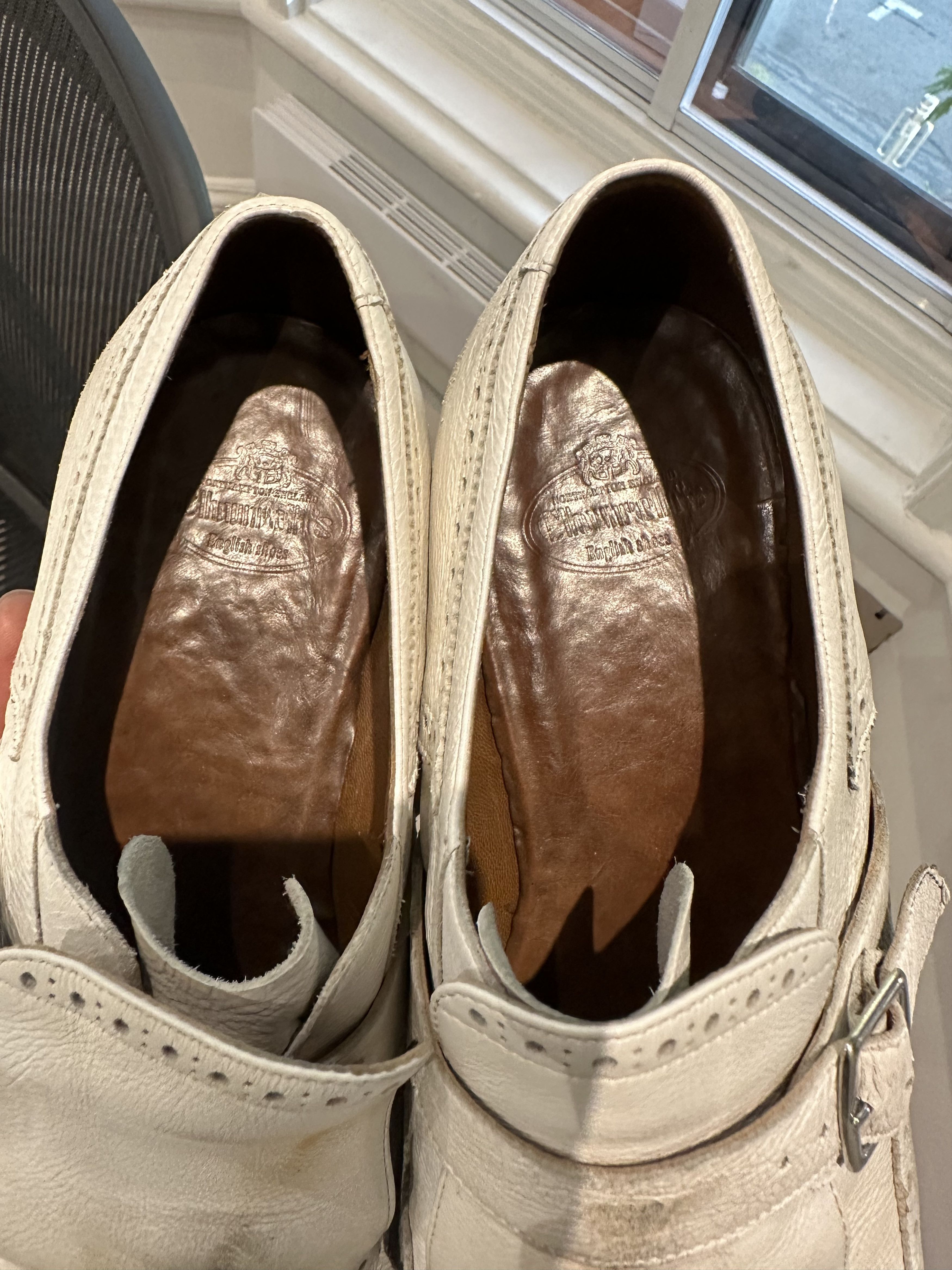 Church's Church's Monk Strap Kiltie Wingtip Brogue Shoes Size US 8 / EU 41 - 12 Thumbnail