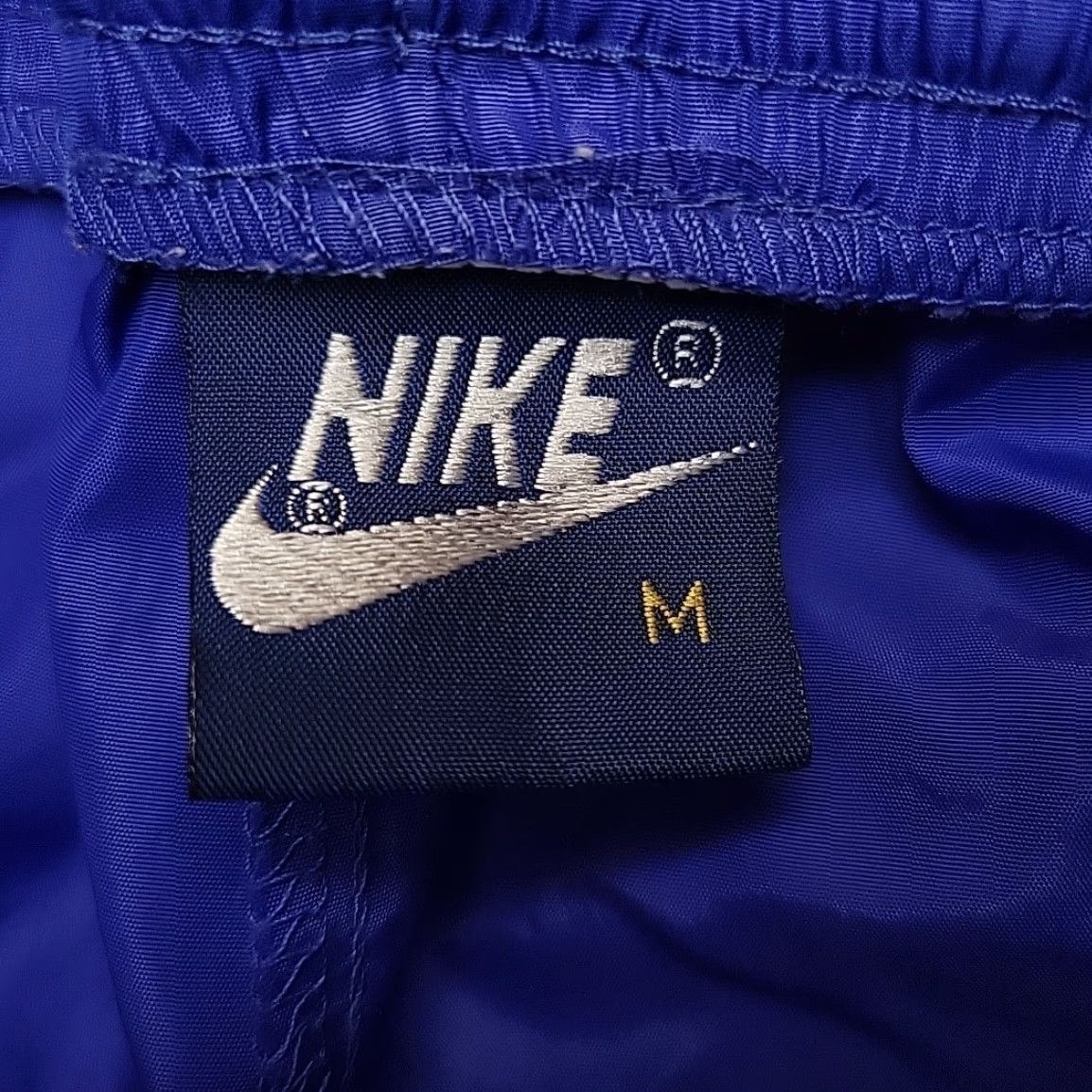 Nike VINTAGE Nike Track Pants Women MBlue Pink Windbreaker Jogger Swoosh 80s 90s Retro Size 32" / US 10 / IT 46 - 5 Thumbnail