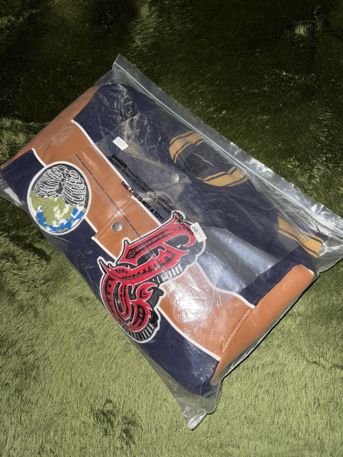 Japanese Brand [1] High Gate Japan Patchwork Varsity Jacket Size US XL / EU 56 / 4 - 12 Thumbnail