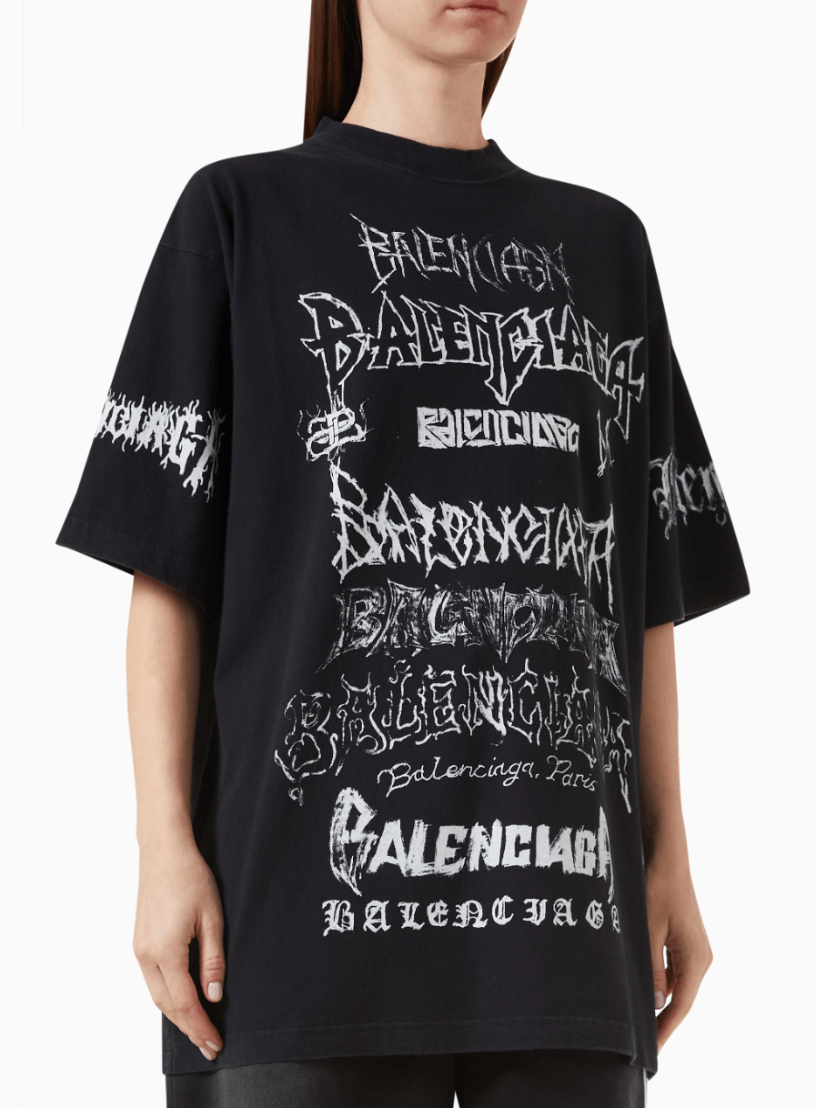 Balenciaga Balenciaga Metal DIY Outline T Shirt Size US M / EU 48-50 / 2 - 4 Thumbnail
