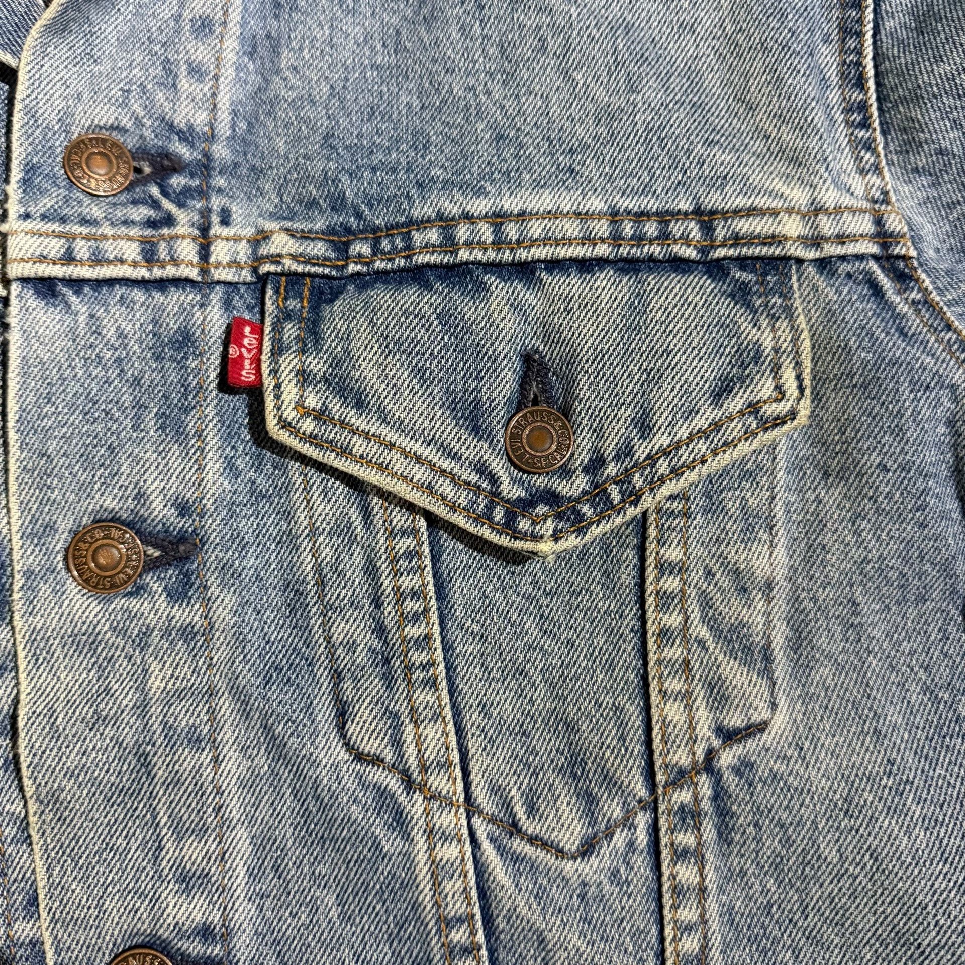Levi's Vintage Clothing Levi's LVC70505 Denim Jacket Size US XXS / EU 40 - 4 Thumbnail