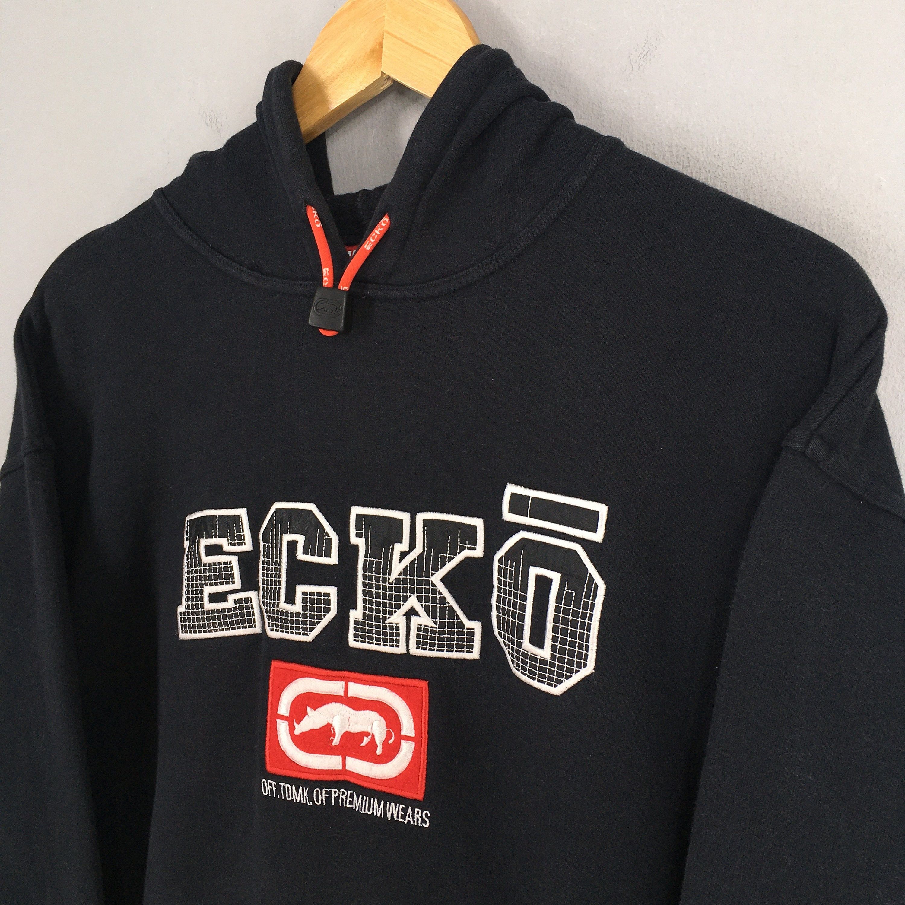 Ecko Unltd. Vintage Ecko Function Black Hoodie Sweatshirt Medium Size US M / EU 48-50 / 2 - 3 Thumbnail