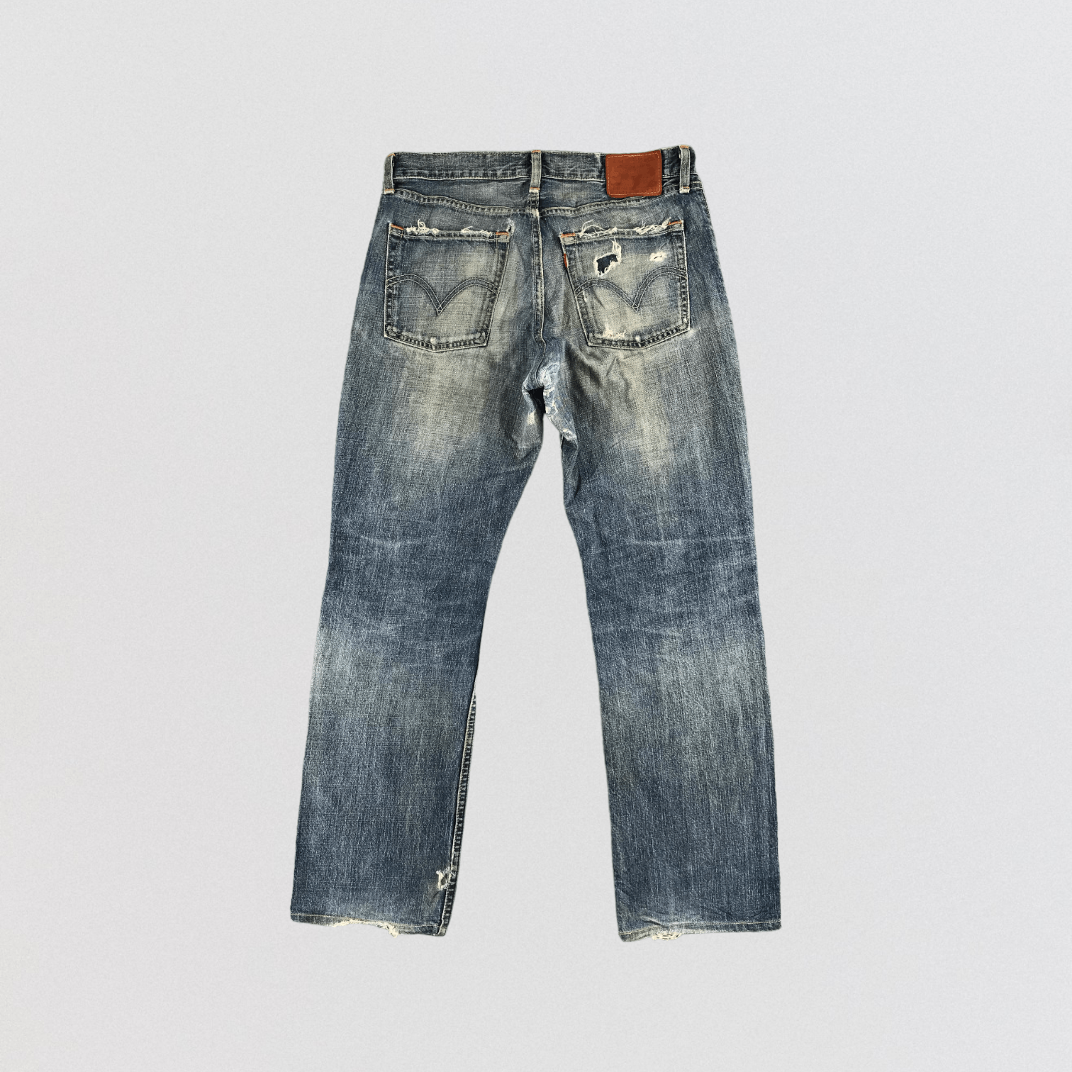 Levi's × Vintage Vintage Levis 502 Jeans-JM342 Size US 35 - 3 Thumbnail