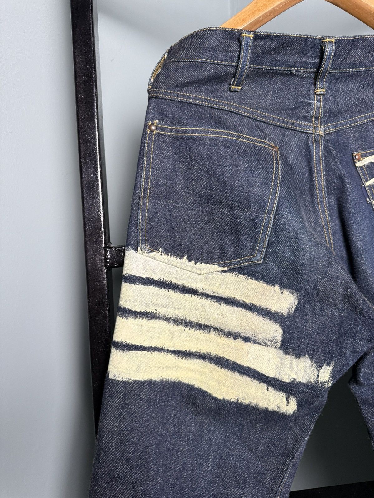ABAHOUSE JAPANESE DENIM ABAHOUSE CO JEANS INDIGO Size US 30 / EU 46 - 3 Thumbnail