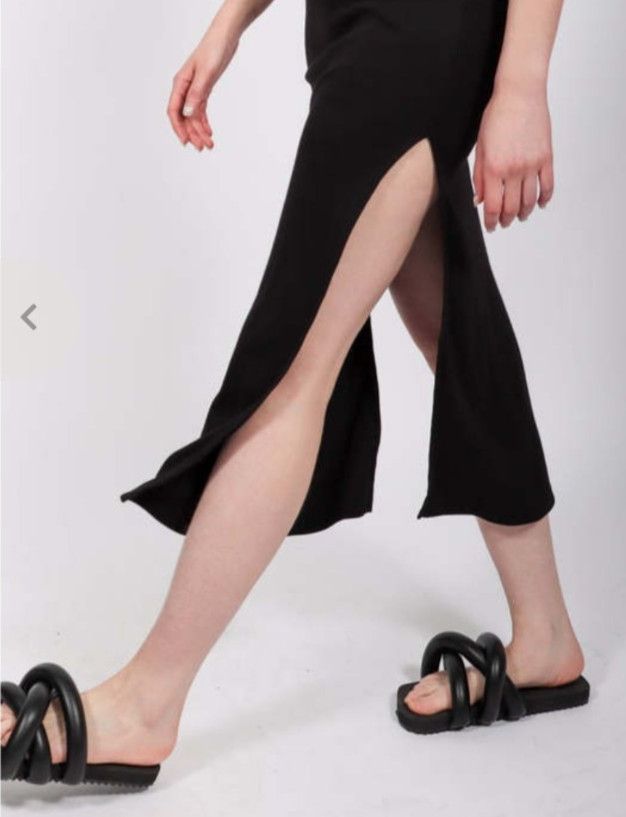 YUME YUME YUME YUME Tyre slide Sandals Black Size 8 US Approx. 10 in Size US 8 / IT 38 - 15 Thumbnail