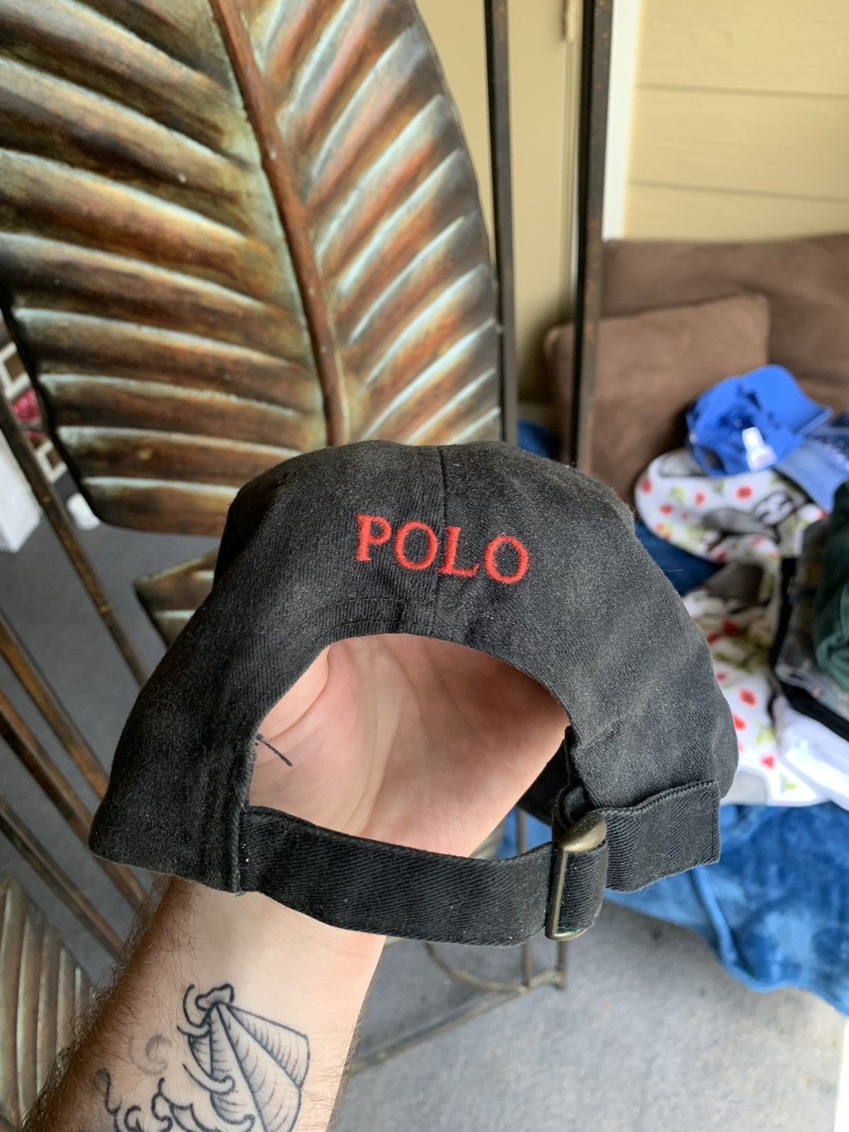 Polo Ralph Lauren Ralph Lauren Polo Dad Hat black red Size ONE SIZE - 2 Thumbnail