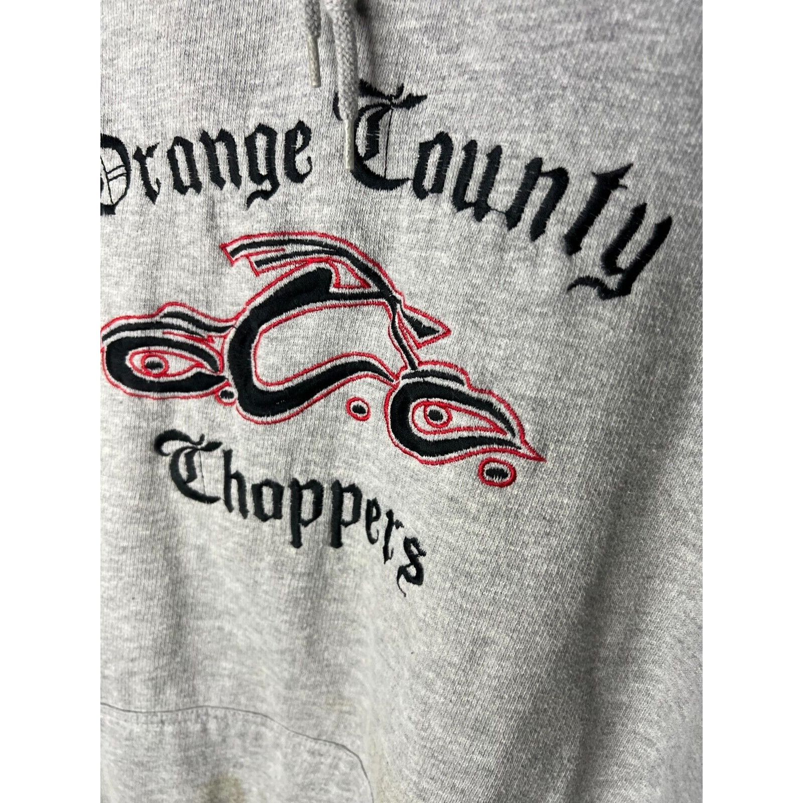 Vintage Vintage Orange County Choppers Biker Hoodie Sweatshirt XL We Size US XL / EU 56 / 4 - 3 Thumbnail