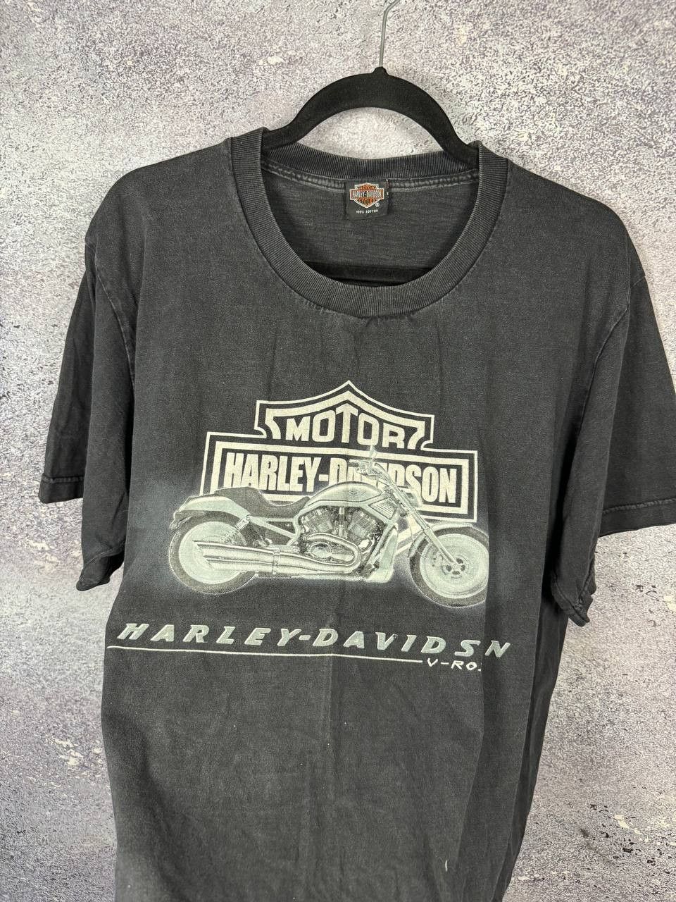 Harley Davidson Vintage 2005 Harley Davidson V-Rod Motor Cycles T-Shirt Size US L / EU 52-54 / 3 - 5 Thumbnail