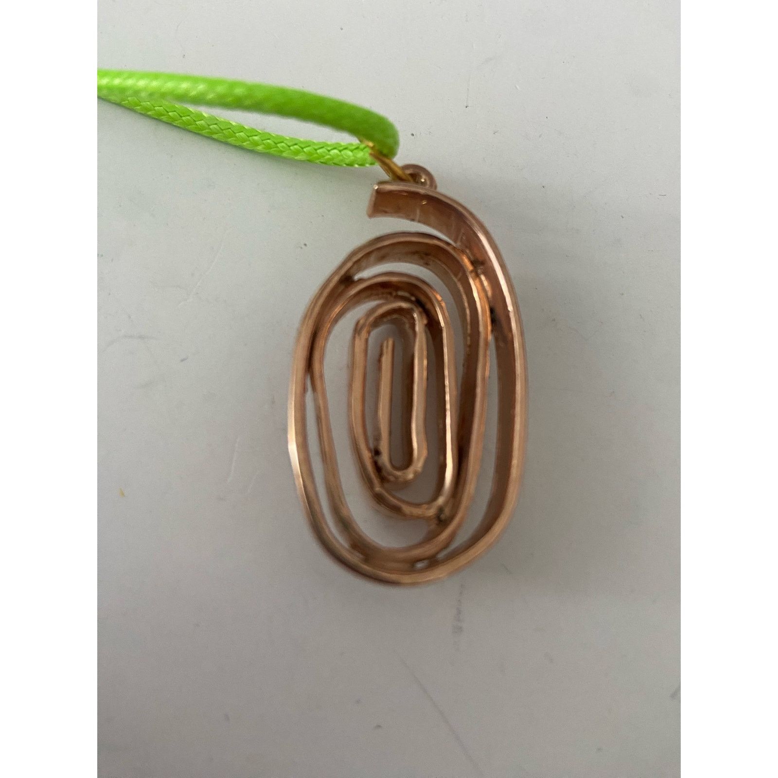 Handmade swirl pendant necklace Size ONE SIZE - 5 Thumbnail