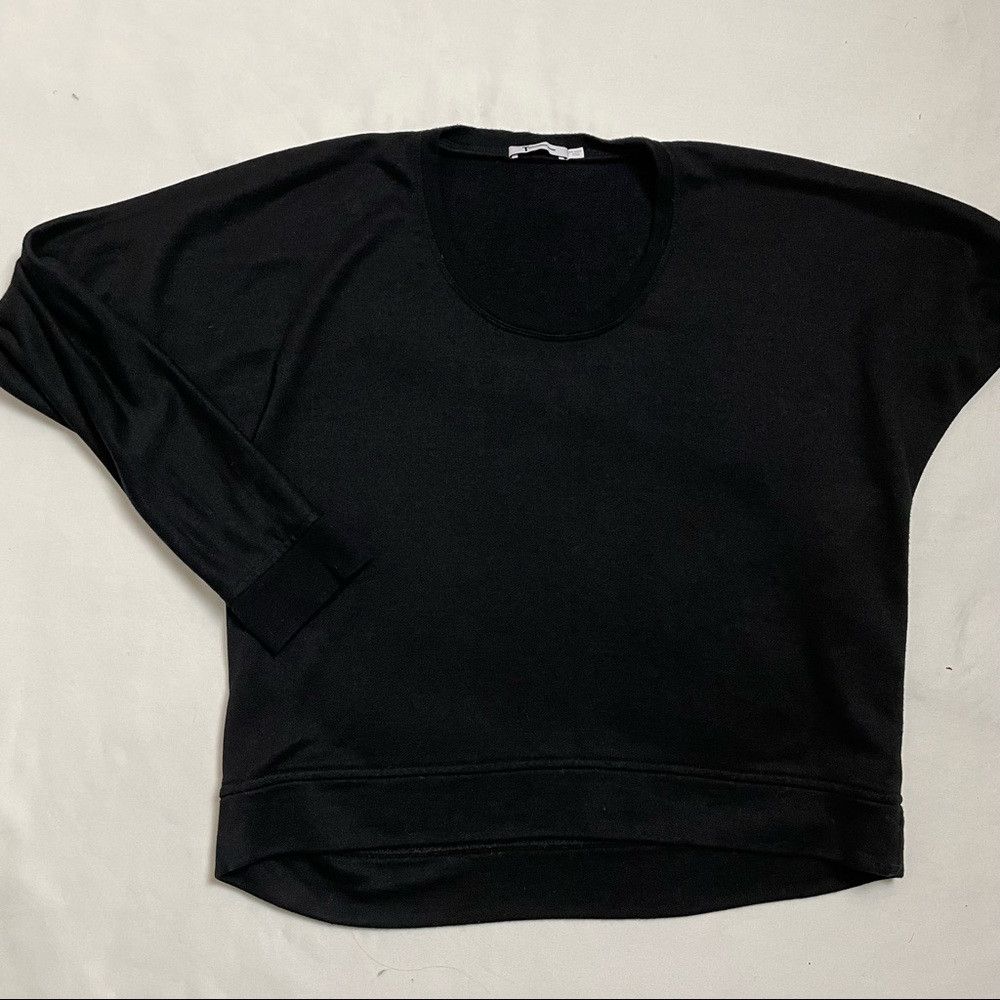 Alexander Wang Alexander Wang Black Sweatshirt Hi-Low Size M Size M / US 6-8 / IT 42-44 - 6 Thumbnail