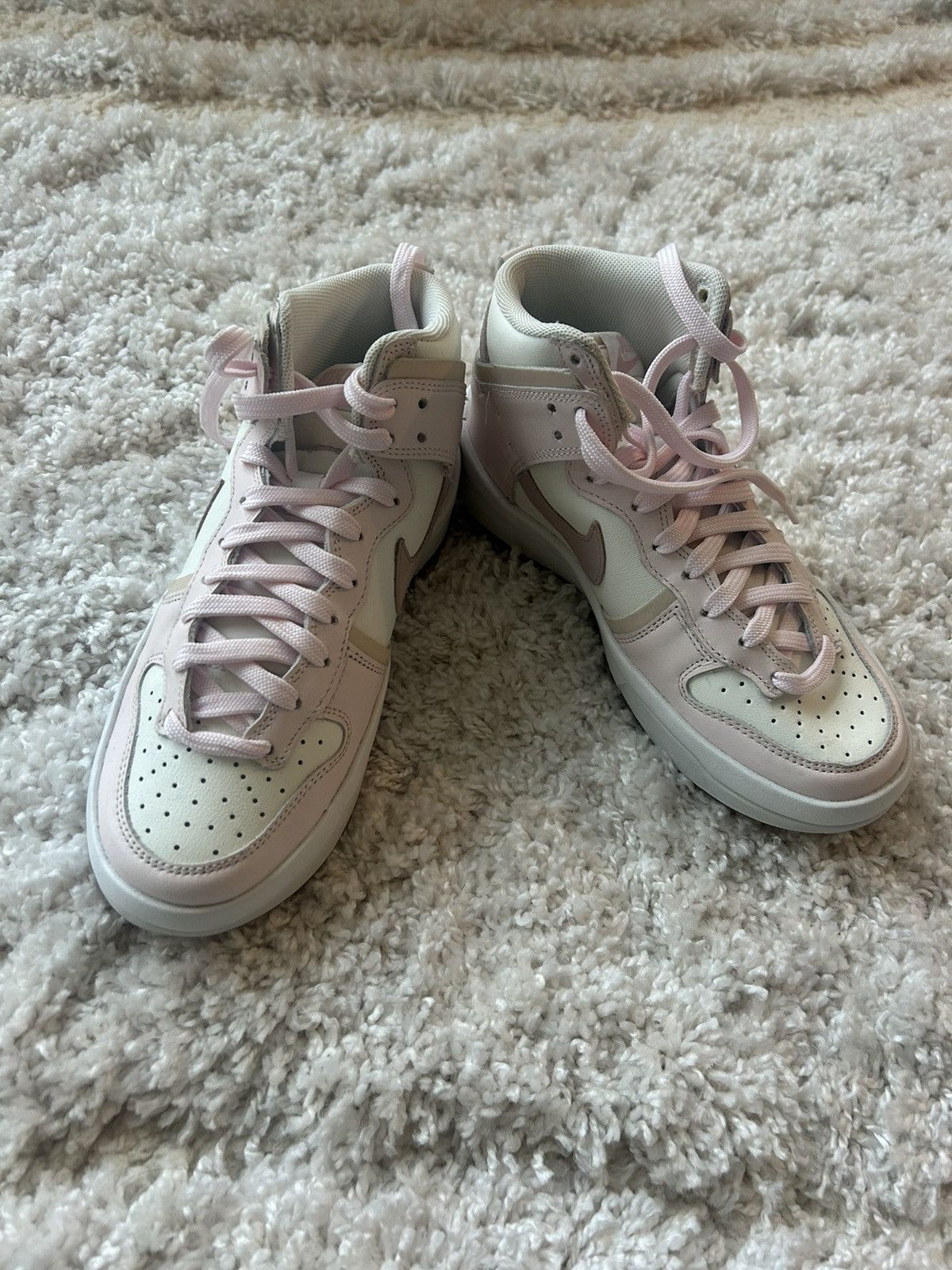 Nike Nike Dunk High Up-Soft Pink Size US 6 / IT 36 - 9 Thumbnail