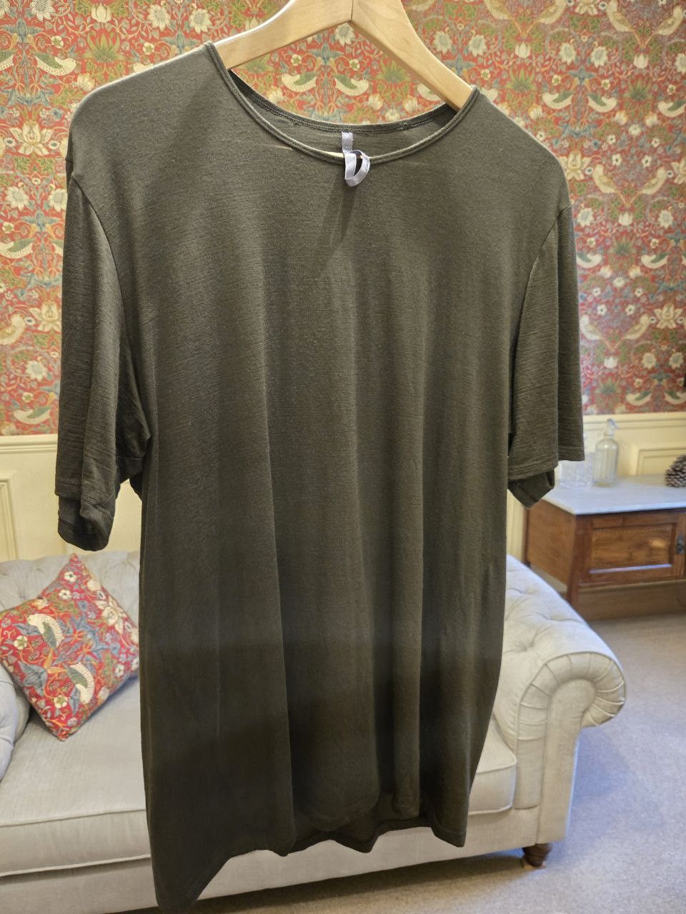 Arc'teryx × Veilance Veilance frame merino tee - moss Size US XL / EU 56 / 4 - 1 Thumbnail