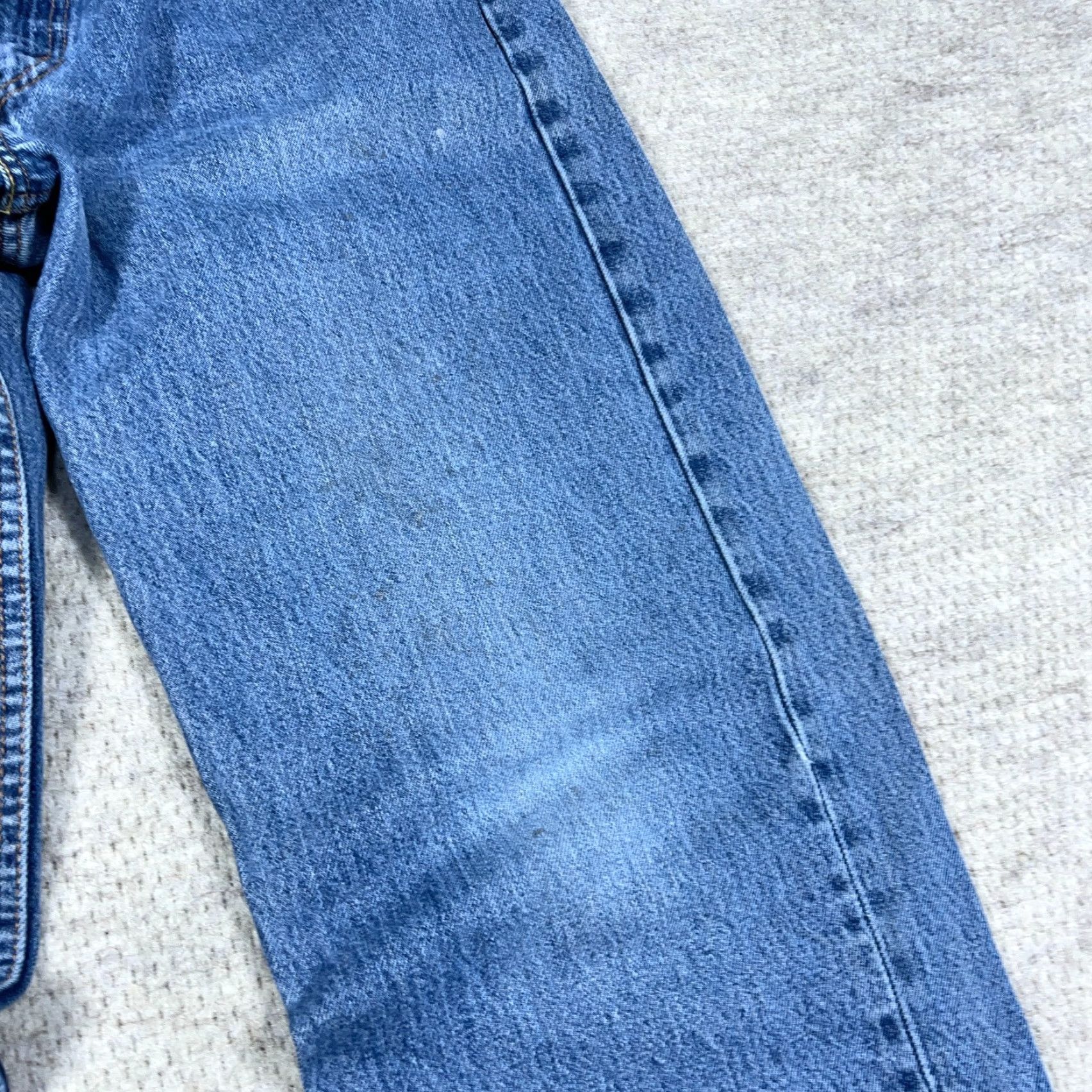 Levi's VINTAGE Levi's 550 Jeans Men 36x36 Relaxed Fit Straight Blue Denim 5-Pocket Mens Regular Size US 36 / EU 52 - 6 Thumbnail
