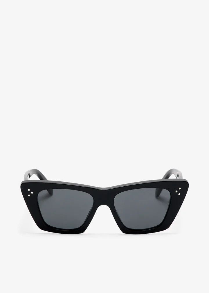 Celine Celine Acetate Cat-Eye CL401871 Sunglasses Black Size ONE SIZE - 1 Thumbnail