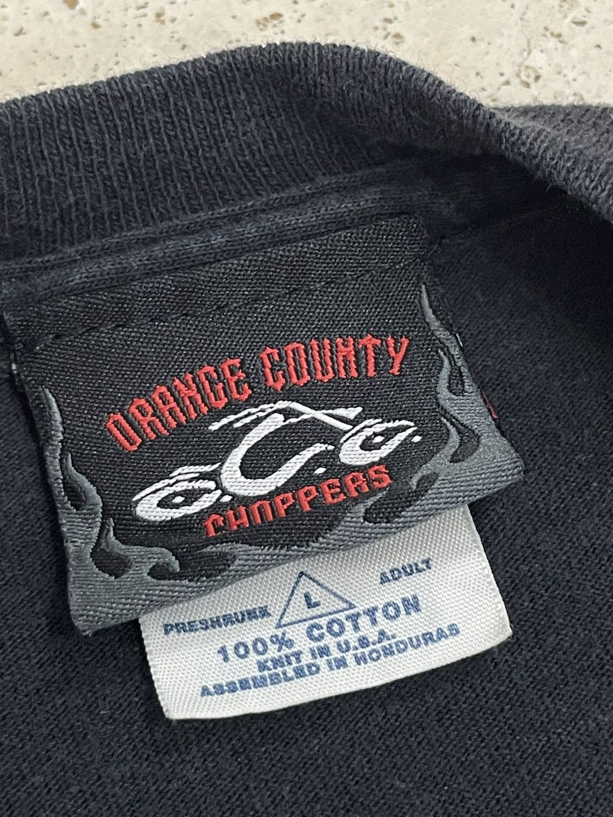 Harley Davidson Faded Vintage Orange County Choppers Old School New Rules Size US L / EU 52-54 / 3 - 11 Thumbnail