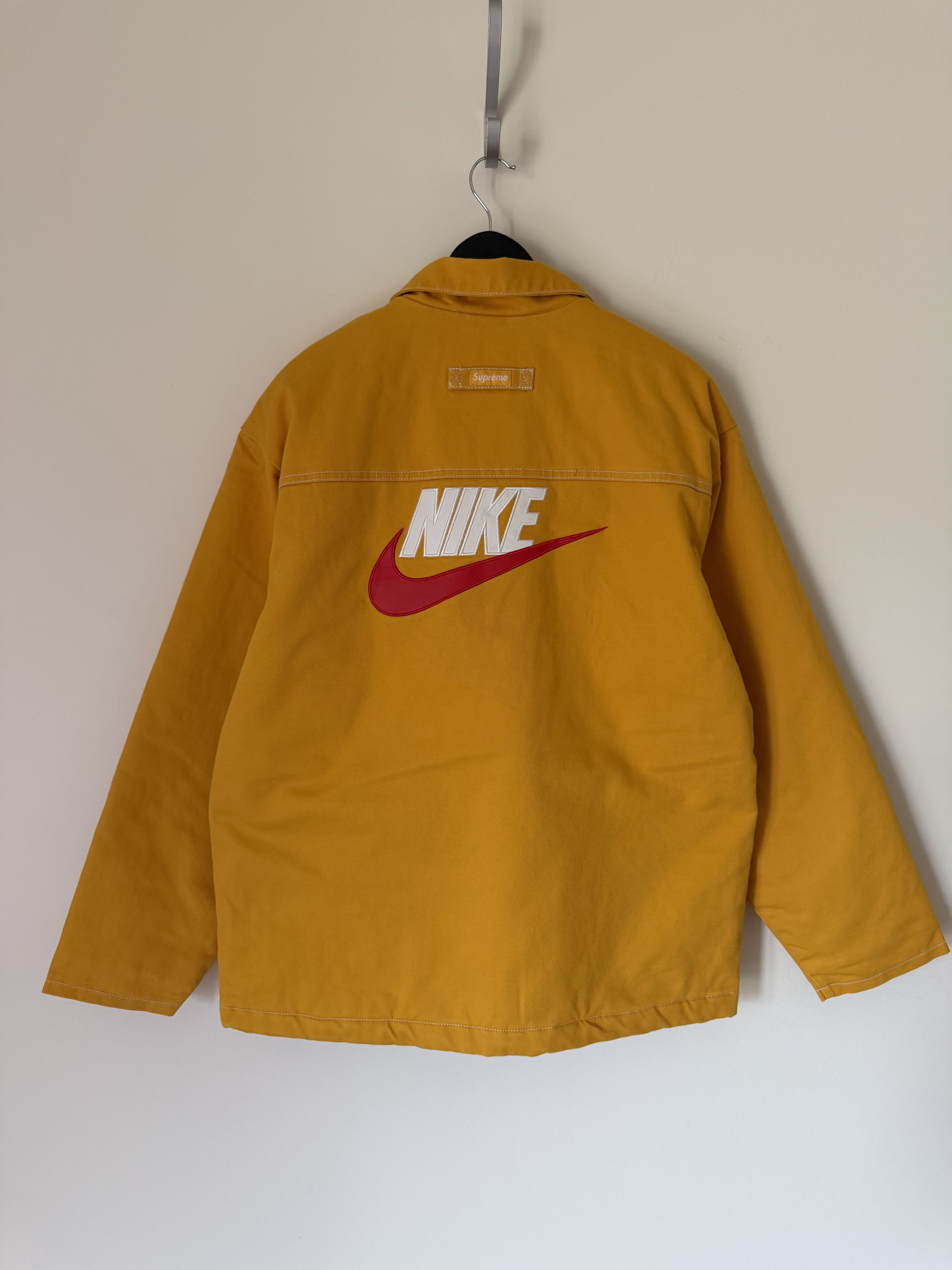 Nike × Supreme Supreme Nike Double Zip Work Jacket in Yellow Size US M / EU 48-50 / 2 - 6 Thumbnail