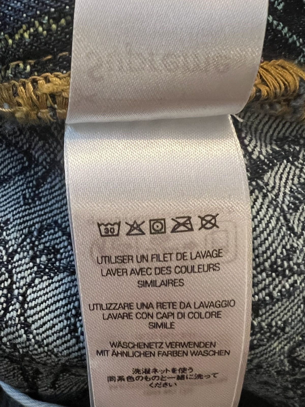 Supreme Supreme Denim Handstyle Double Knee Shorts 35 Size US 36 / EU 52 - 11 Thumbnail