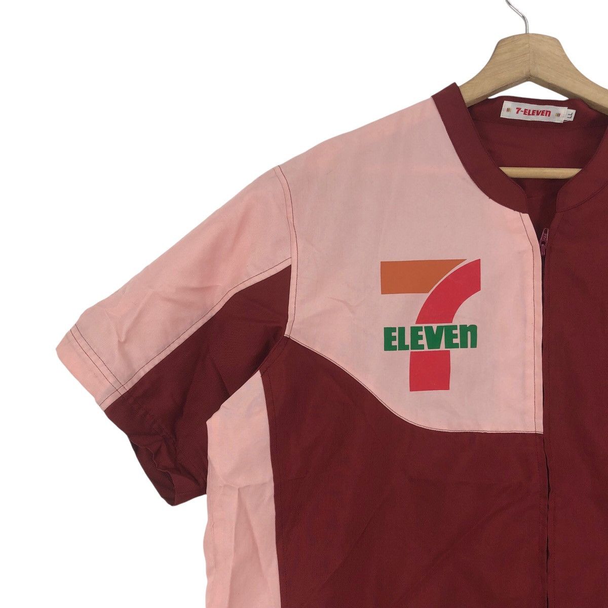 Other Vintage SEVEN ELEVEN Convenience Store Worker Shirt Size US L / EU 52-54 / 3 - 4 Thumbnail