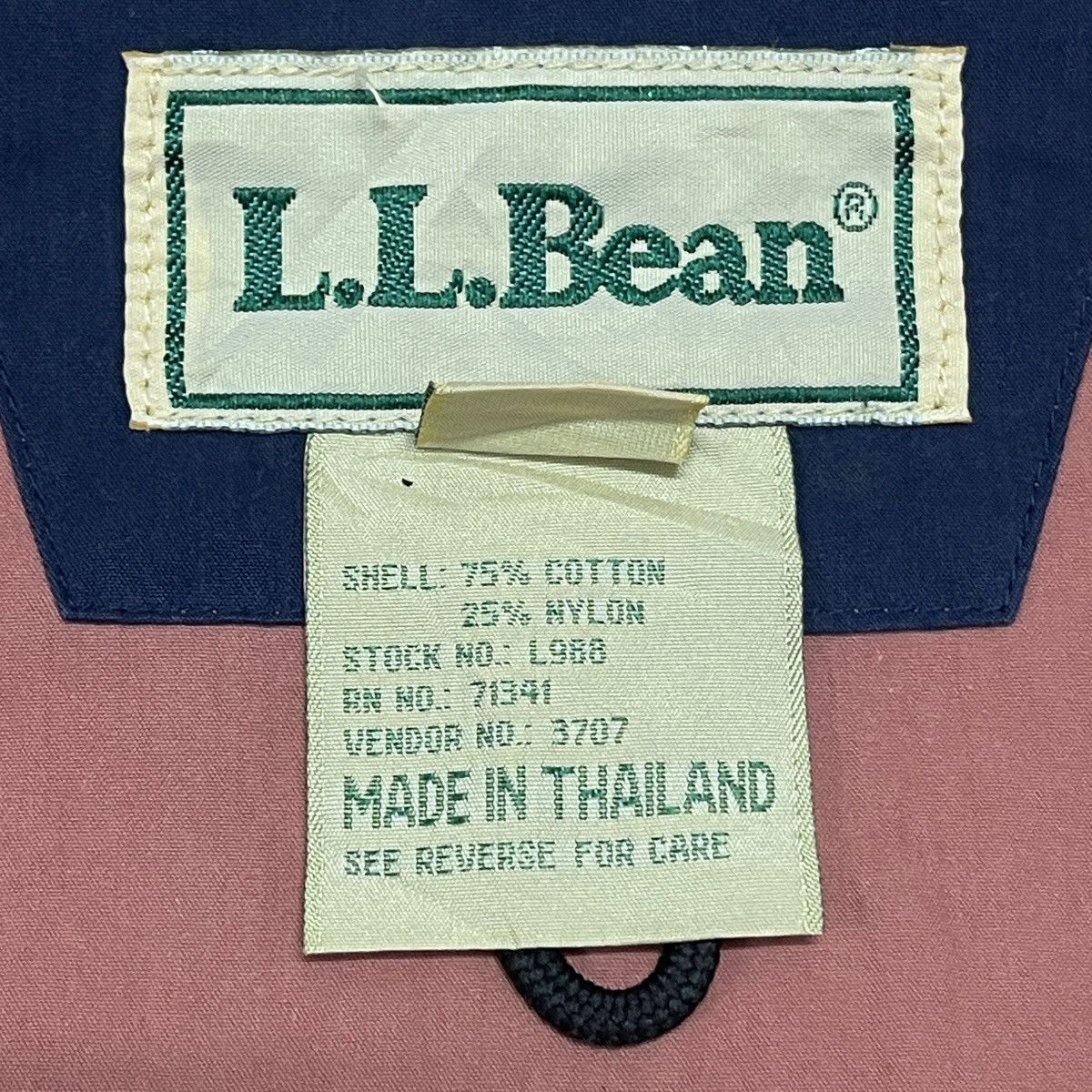 L.L. Bean Vintage 80s L.L. Bean Pink Mountain Parka Windbreaker Jacket Size US L / EU 52-54 / 3 - 15 Thumbnail