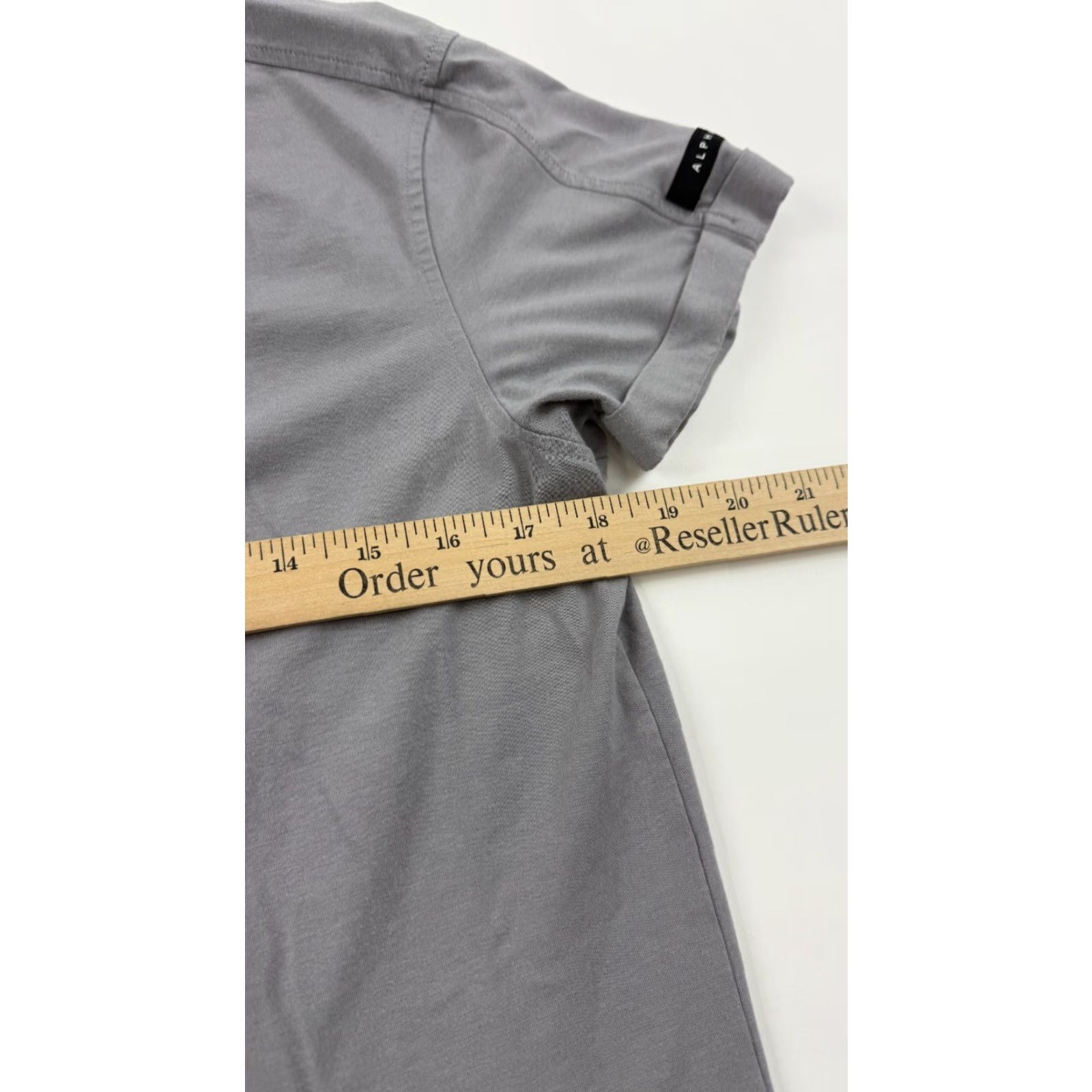 Vintage Alphalete Shirt Mens Medium Gray Stretch Relaxed Fit Pullover Tee Size US M / EU 48-50 / 2 - 6 Thumbnail