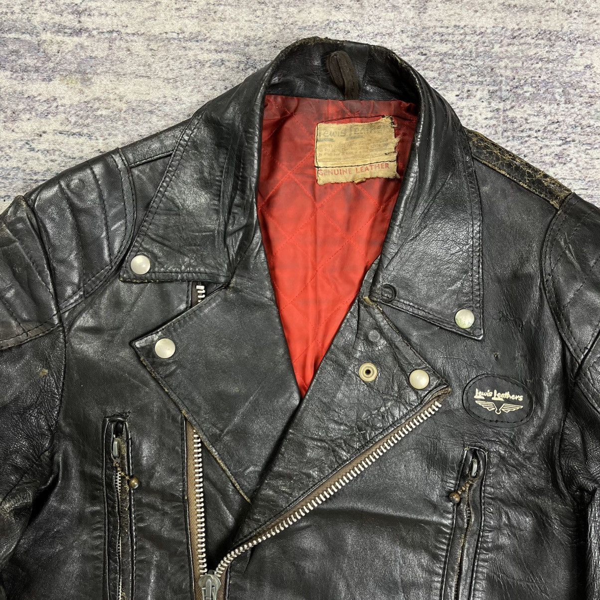 Lewis Leathers Vintage 60s Lewis leather lighting no 391 leather jacket Size US L / EU 52-54 / 3 - 5 Thumbnail