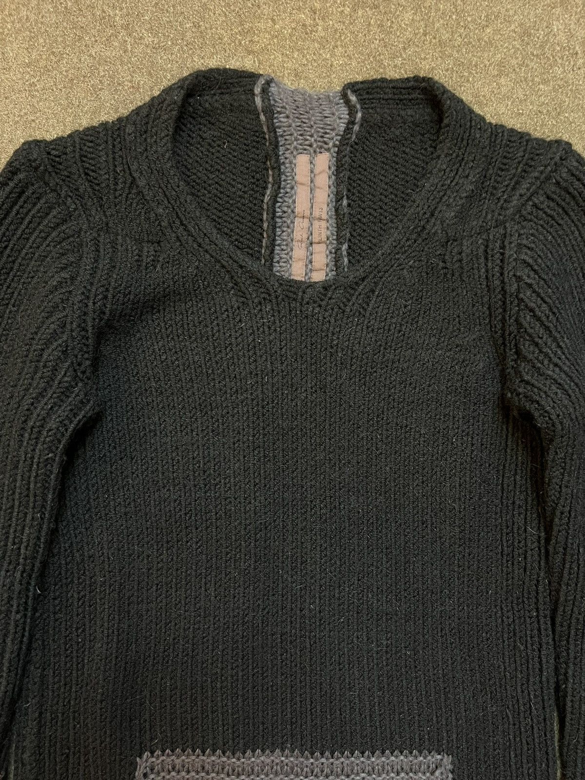 Rick Owens Rick Owens FW13 Geometric Knit Sweater Size US M / EU 48-50 / 2 - 4 Thumbnail