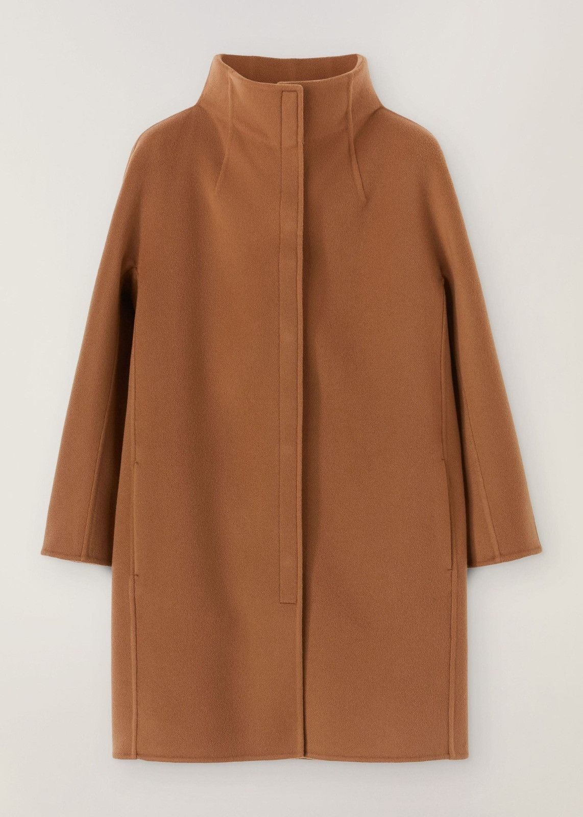 o1srvl11e0824 Roaden Cashmere Coat in Brown