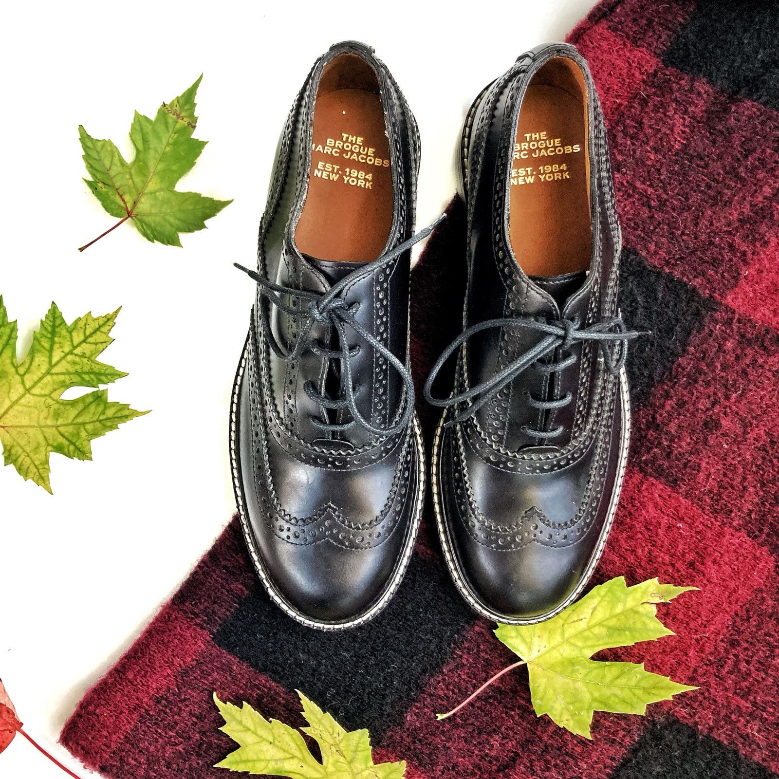 Marc Jacobs Marc Jacobs “The Ghillie” Brogues – Handmade in Italy – 39 Size US 8.5 / IT 38.5 - 6 Thumbnail