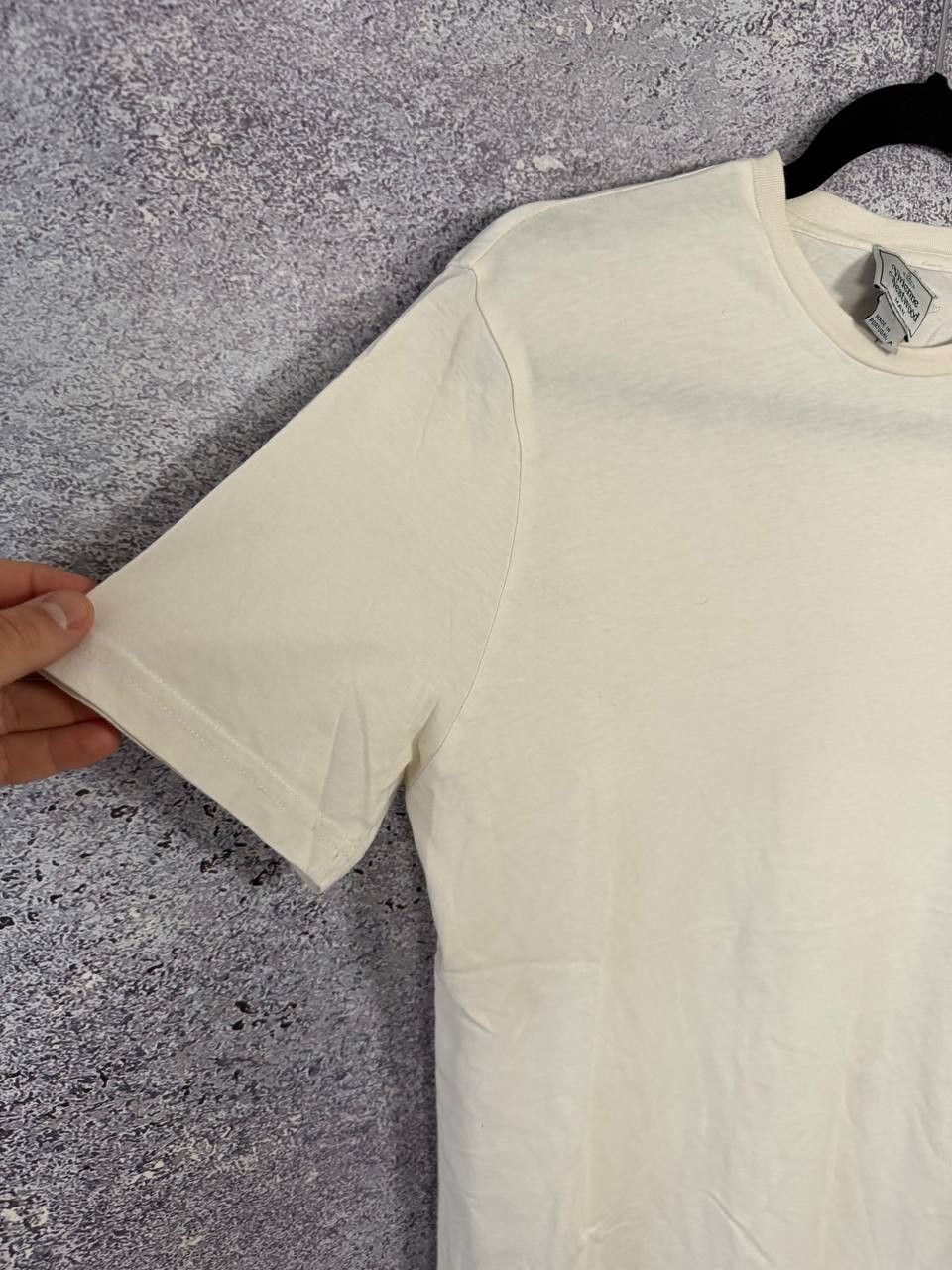 Vivienne Westwood Vivienne Westwood Orbital Embroidered White T-Shirt Medium Size US M / EU 48-50 / 2 - 4 Thumbnail