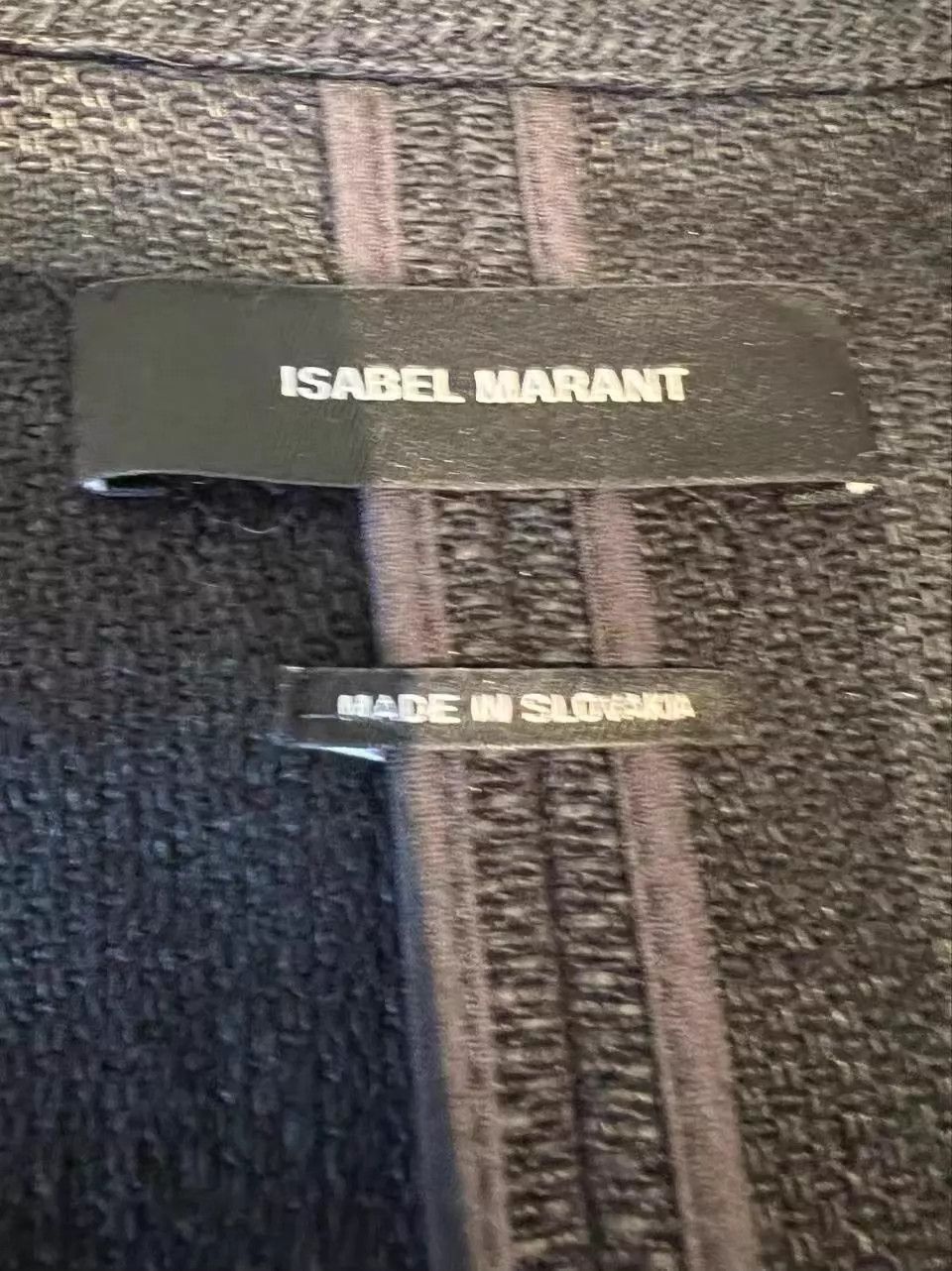 Isabel Marant ISABEL MARANT Oversized Linen-Cotton Jacket Size 36 New Size XS / US 0-2 / IT 36-38 - 5 Thumbnail