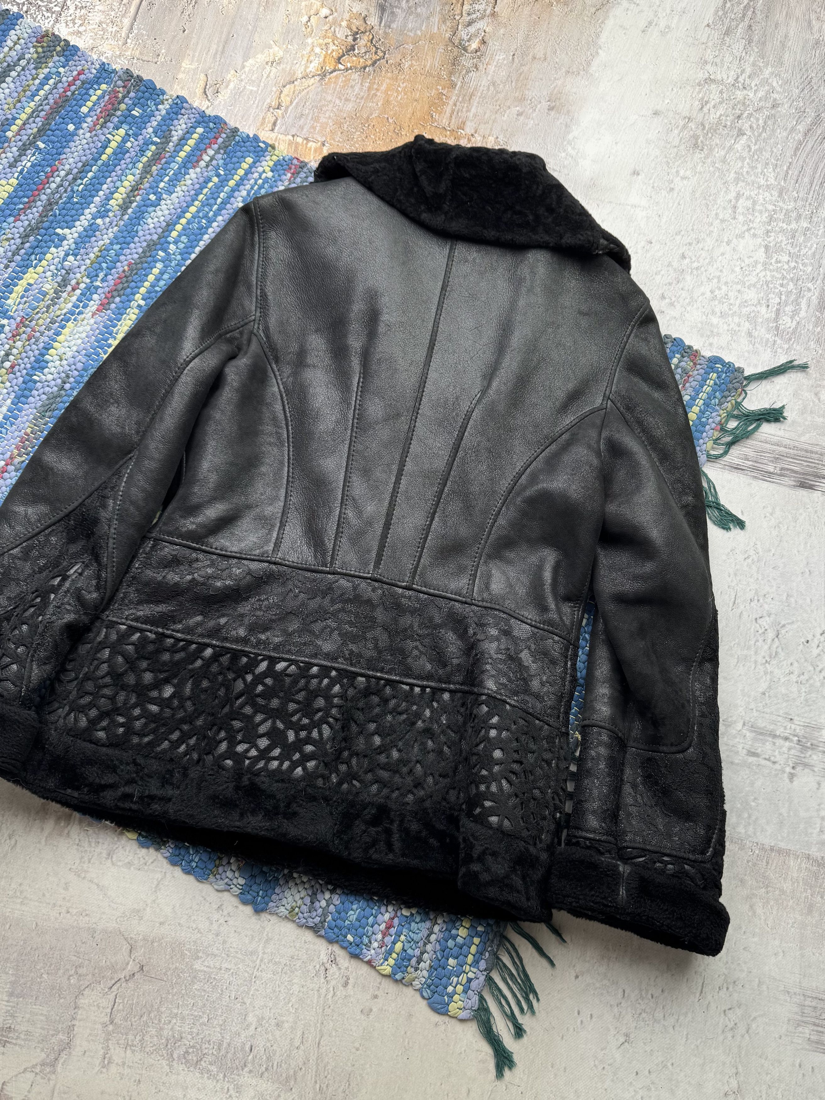 Japanese Brand Vintage Real Sheepskin Coat D15(583)A787 Size L / US 10 / IT 46 - 10 Thumbnail