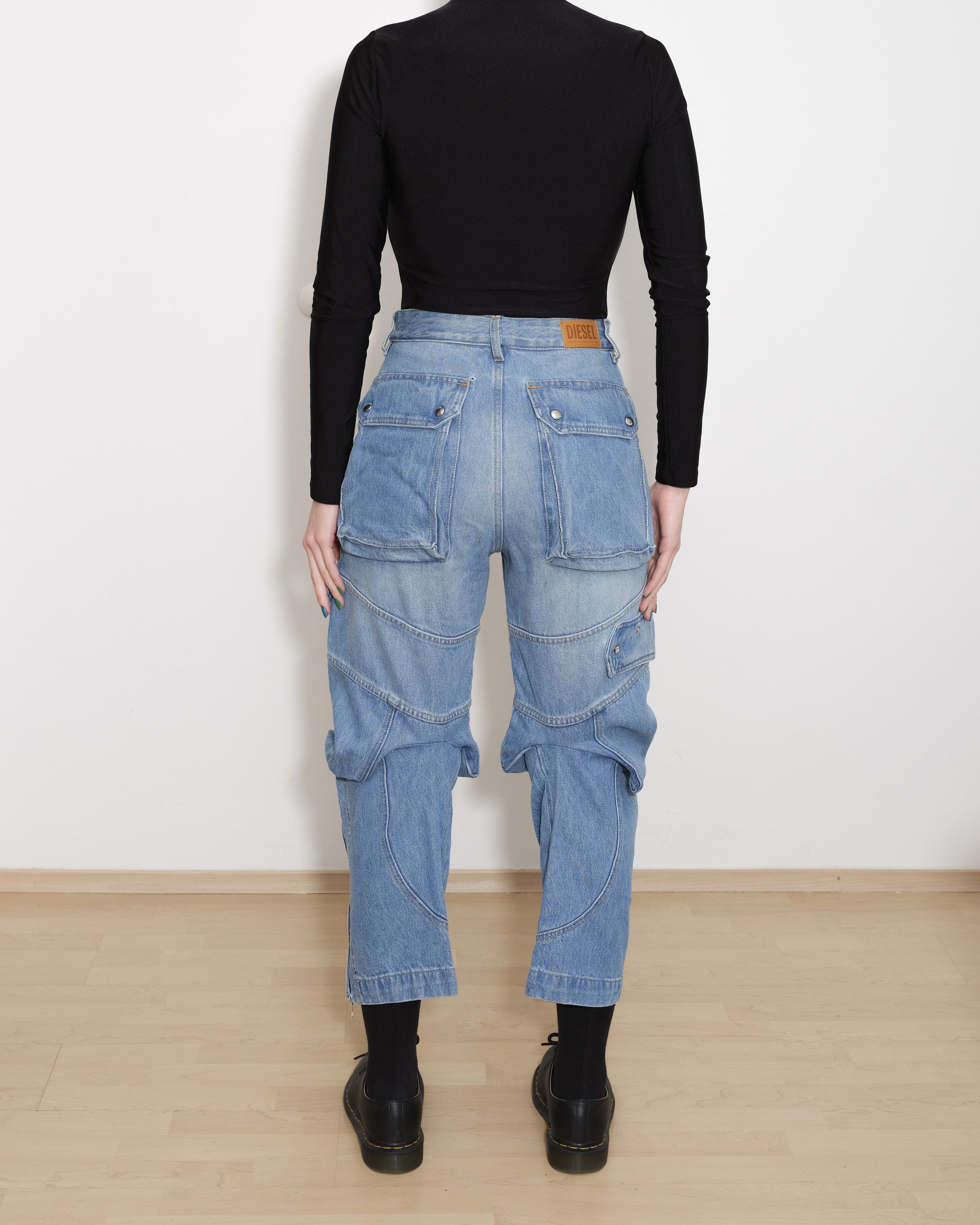 Diesel Diesel Cargo Pants Size 25" / US 0 / IT 36 - 3 Thumbnail