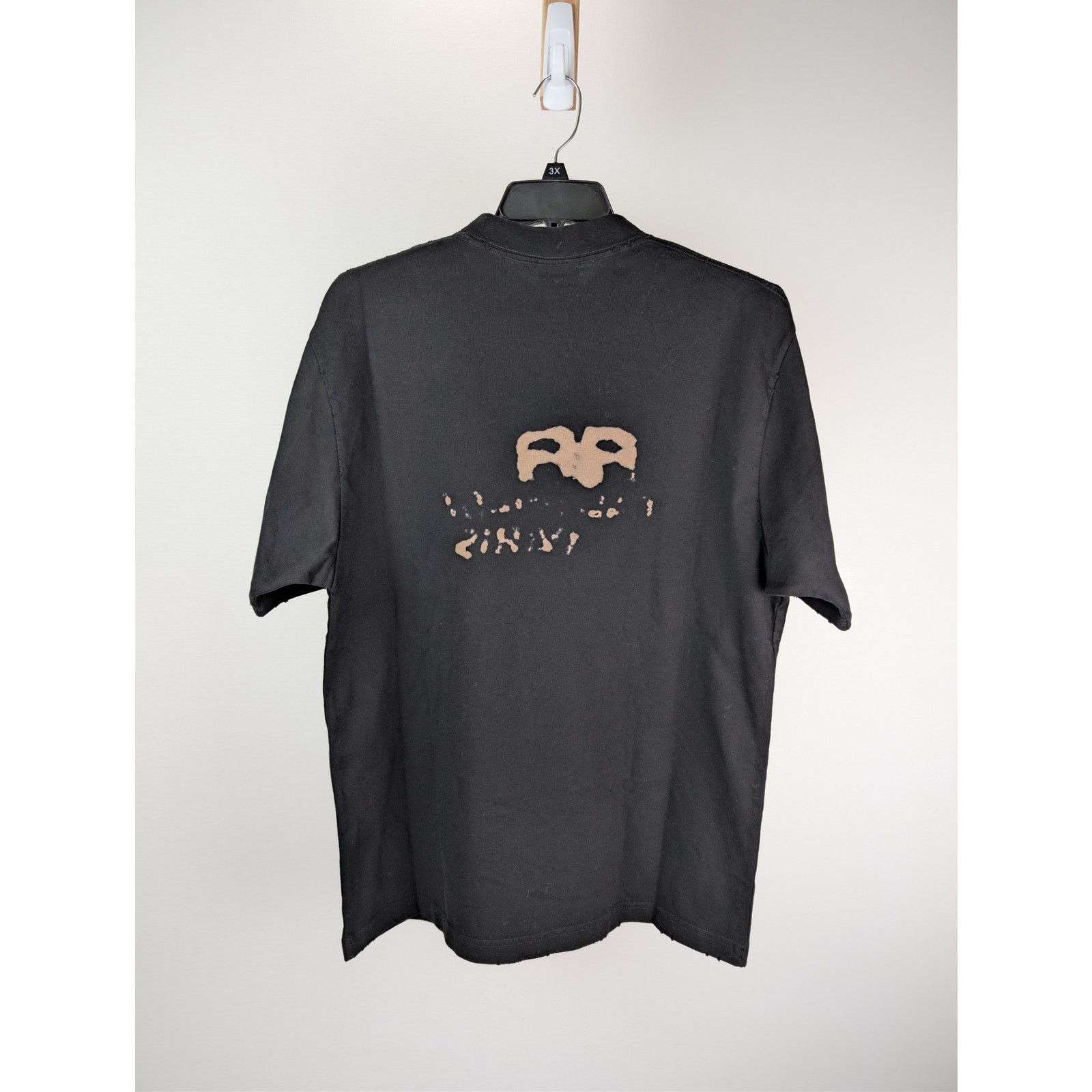 Balenciaga o1rshd1 Hand Drawn BB Icon Vintage Jersey Medium Fit T-Shirt Size US XS / EU 42 / 0 - 15 Thumbnail