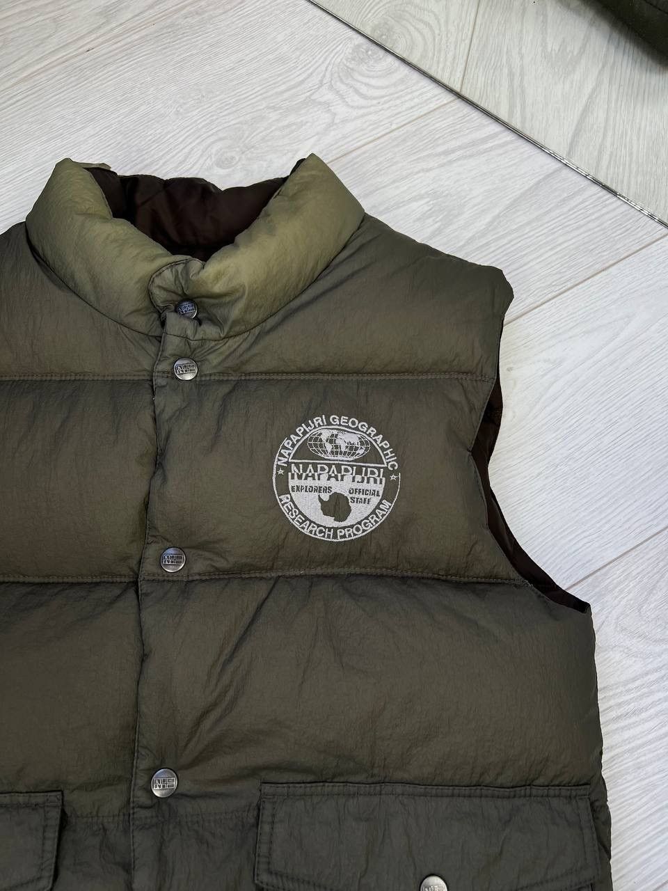 Napapijri Napapijri Double-sided Puffer Vest Size US L / EU 52-54 / 3 - 6 Thumbnail