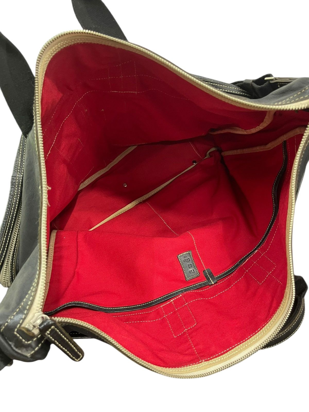 Genuine Leather Full Leather Nasimo Duffle Travel Bag 1🟩9 Size ONE SIZE - 21 Thumbnail