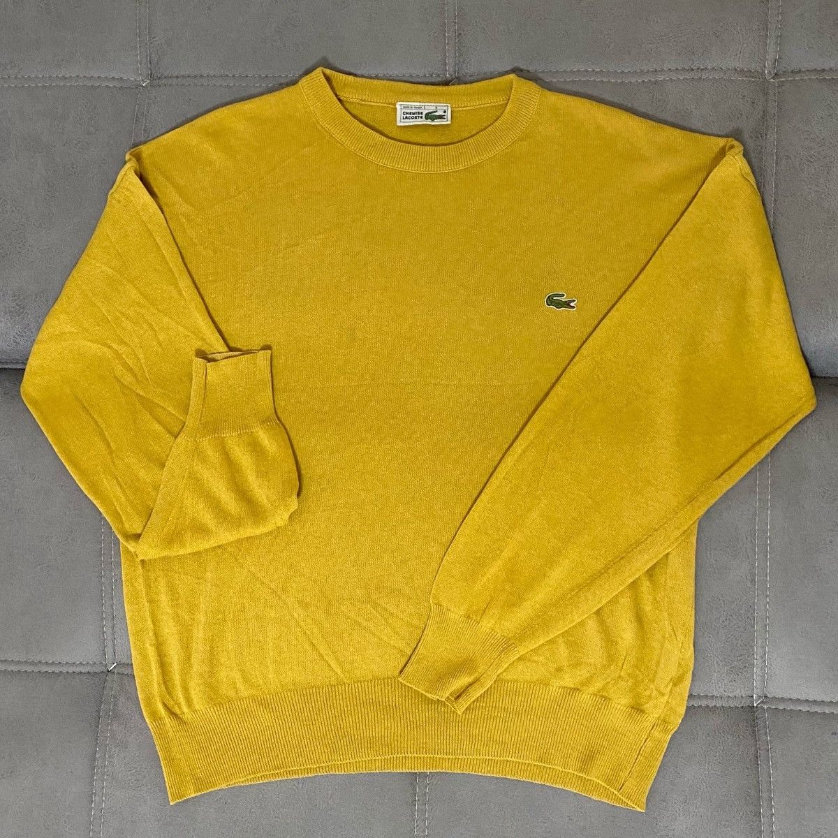 Lacoste × Vintage Vintage Rare Lacoste Chemise Sweater Size US S / EU 44-46 / 1 - 1 Thumbnail