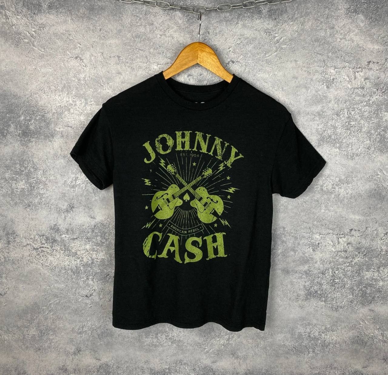 Band Tees Johnny Cash Tee Men's Size M Black Short Sleeve ` Size US M / EU 48-50 / 2 - 1 Thumbnail