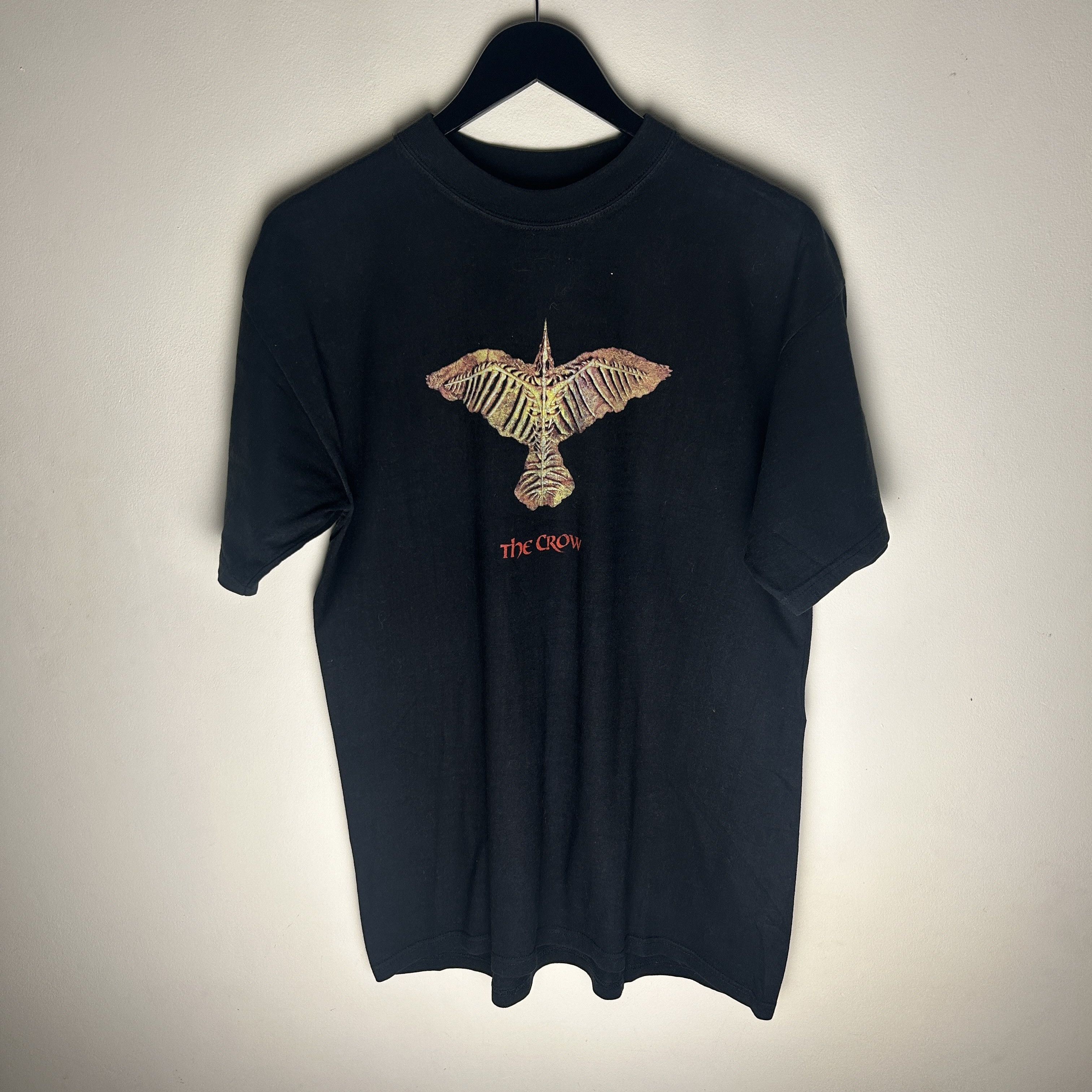 Vintage Vintage The Crow Euro Promo 1994 Movie T-shirt Size US XL / EU 56 / 4 - 1 Thumbnail