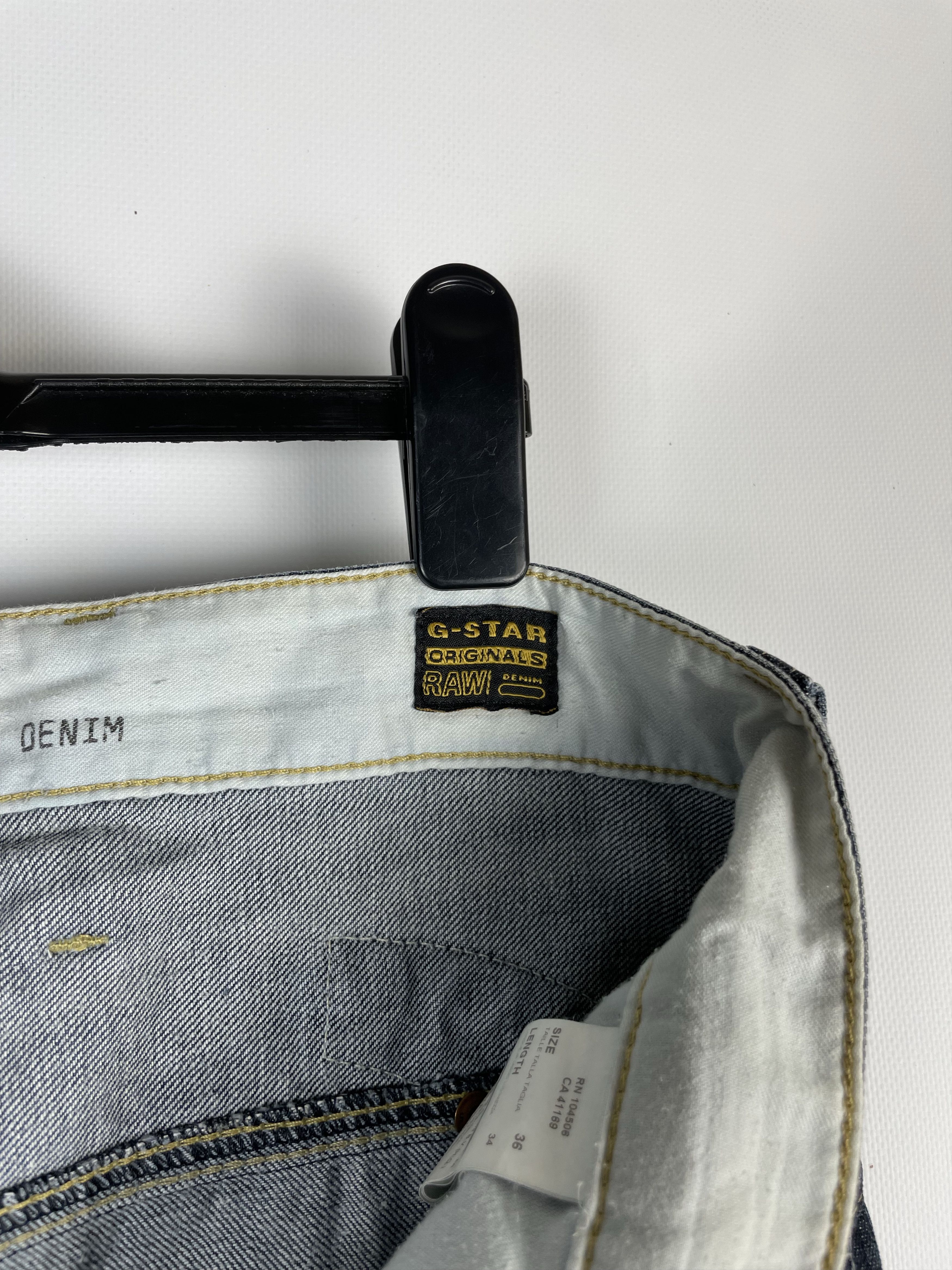 G-Star Vintage G-Star Raw 96 Pants Double Knee Jeans Size US 36 / EU 52 - 8 Thumbnail