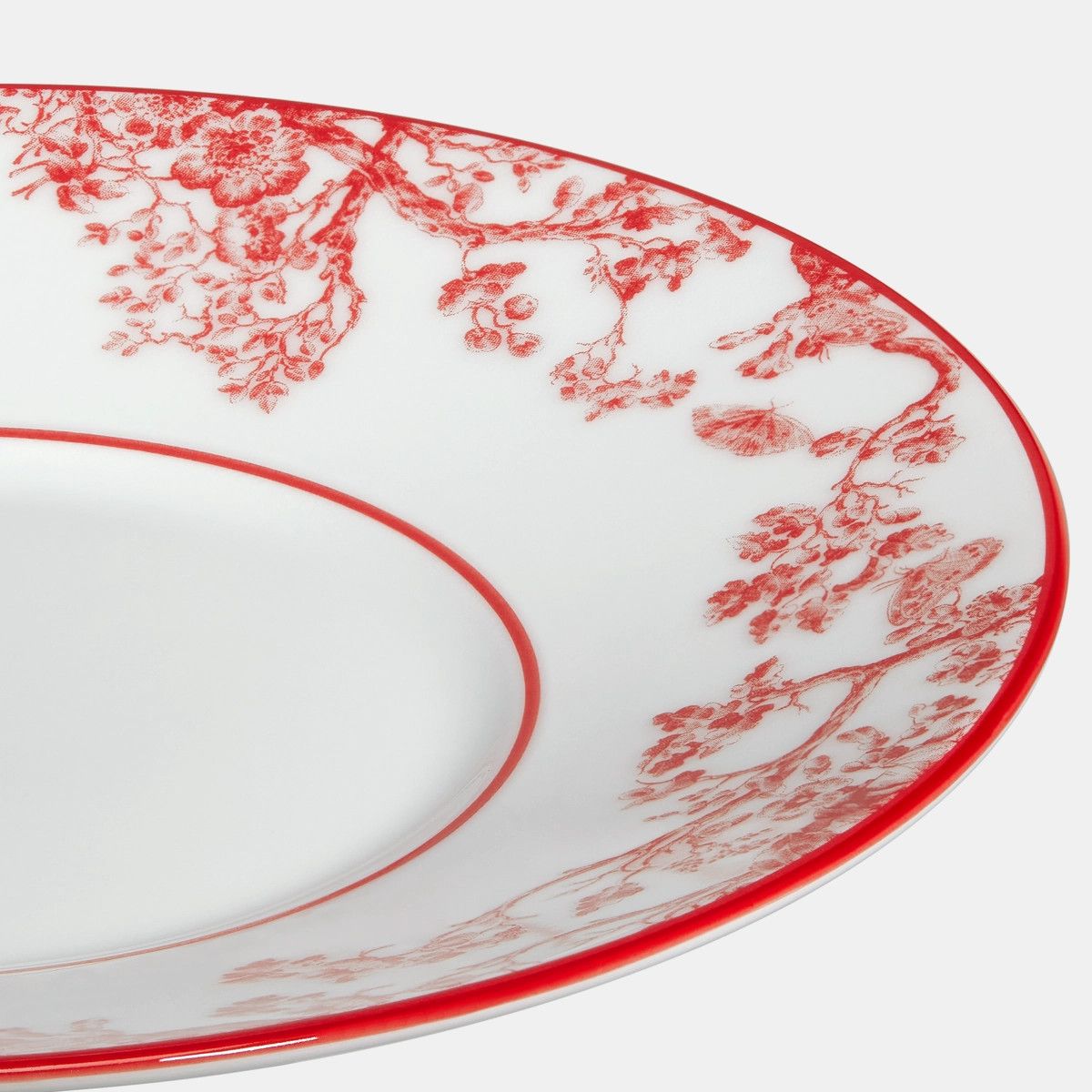 Dior o1bcso1str0225 Size:OS/ Teacup Saucer in Red Toile Size ONE SIZE - 3 Thumbnail