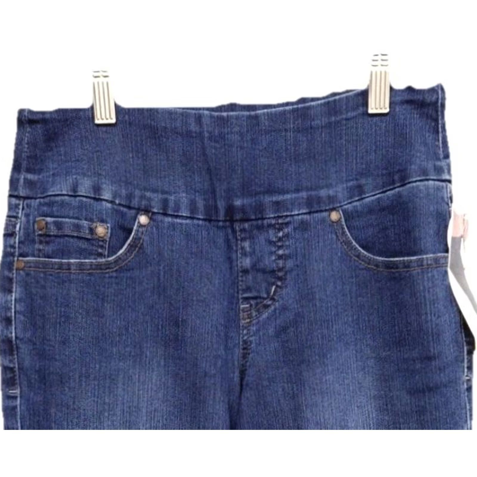 AG Jeans VINTAGE Jag Jeans Women's Jeans Dark Wash Size 2 NWT Skinny Stretch Pull-On Size 26" / US 2 / IT 38 - 2 Thumbnail