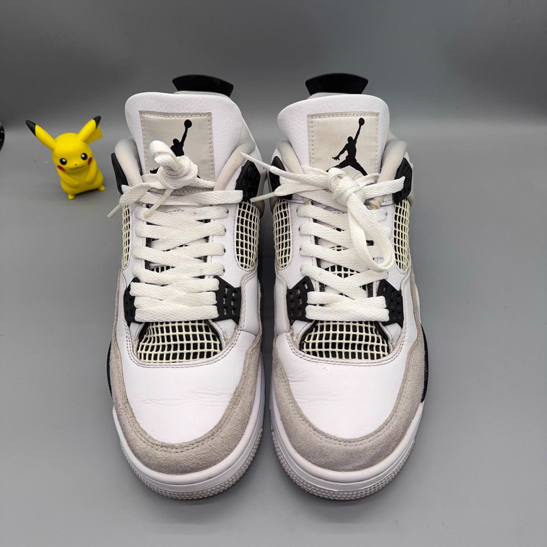 Nike Jordan AJ4 White Cement 42 Size US 9 / EU 42 - 2 Thumbnail