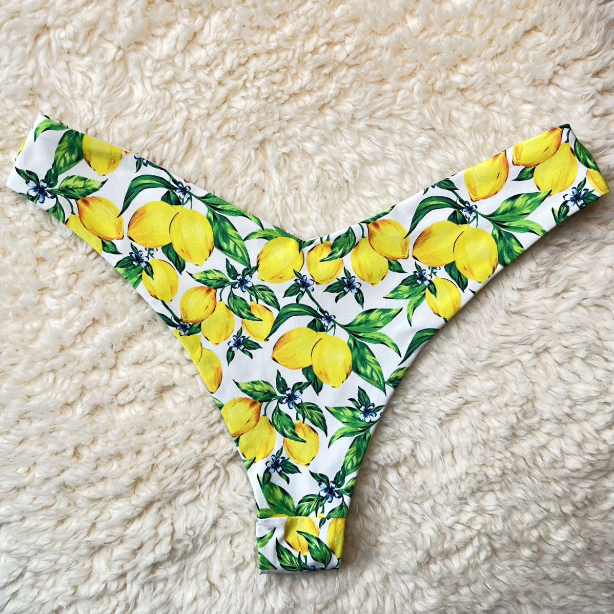 Onia Onia x We Wore What Lemon Print Delilah Bikini Bottom Size 27" / US 4 / IT 40 - 6 Thumbnail