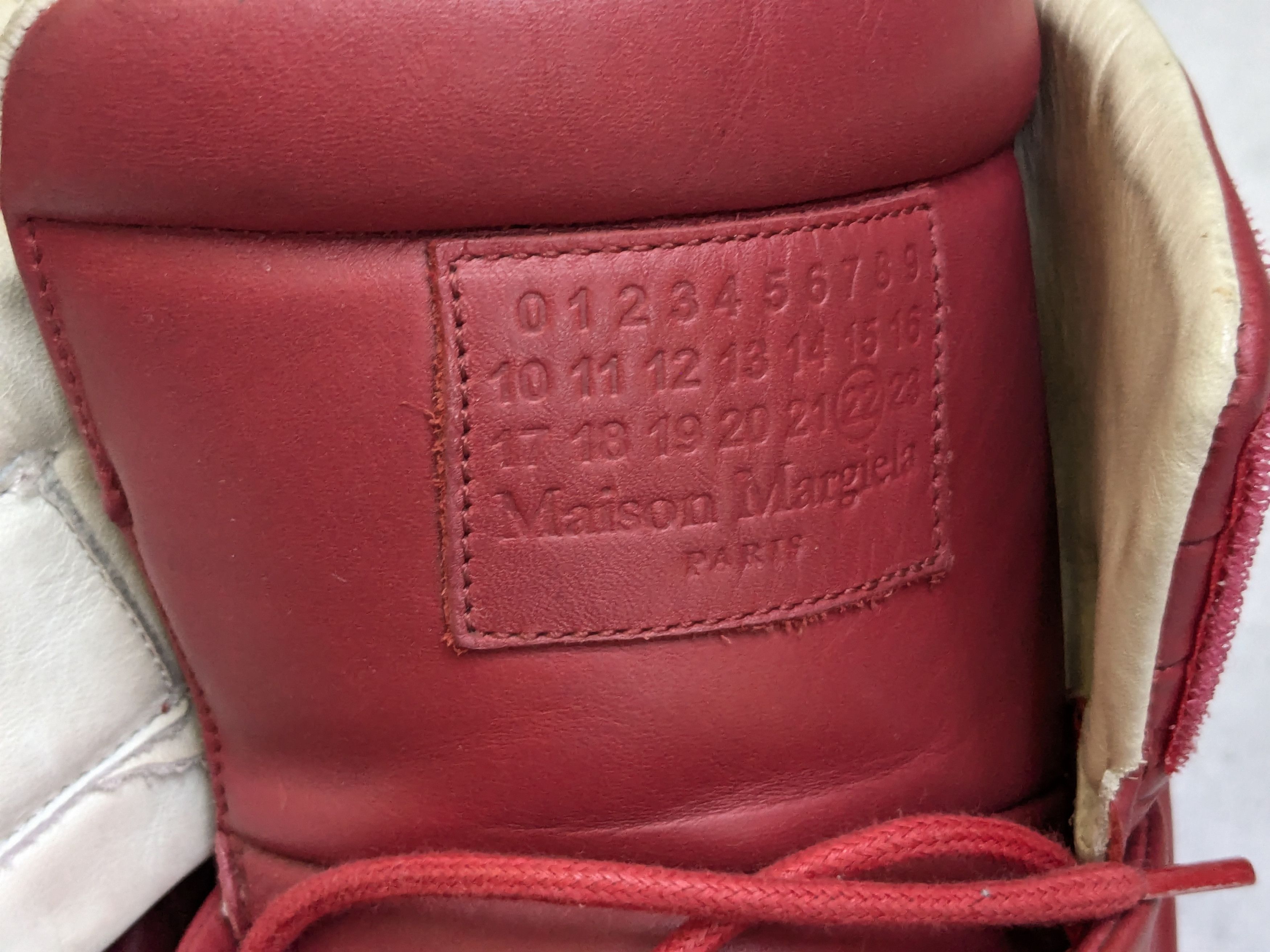Maison Margiela Maison Margiela Future Navy Blue 14 47 Leather High Tops Size US 12 / EU 45 - 7 Thumbnail